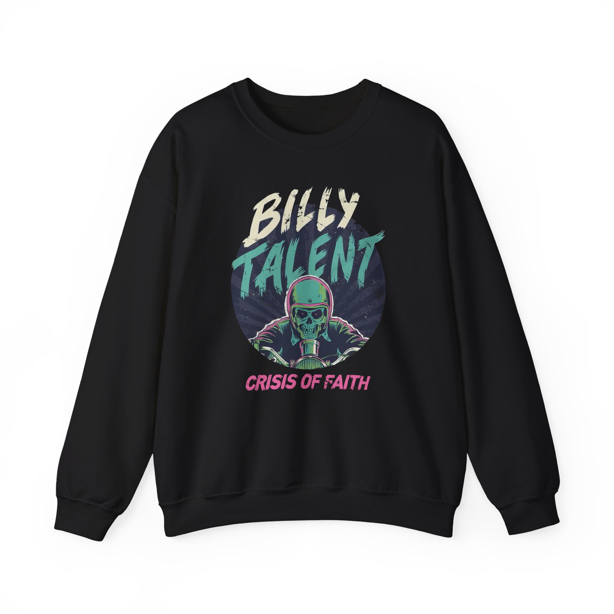 Billy Talent Cof Circle Rider Unisex Heavy Blendâ„¢ Crewneck Sweatshirt