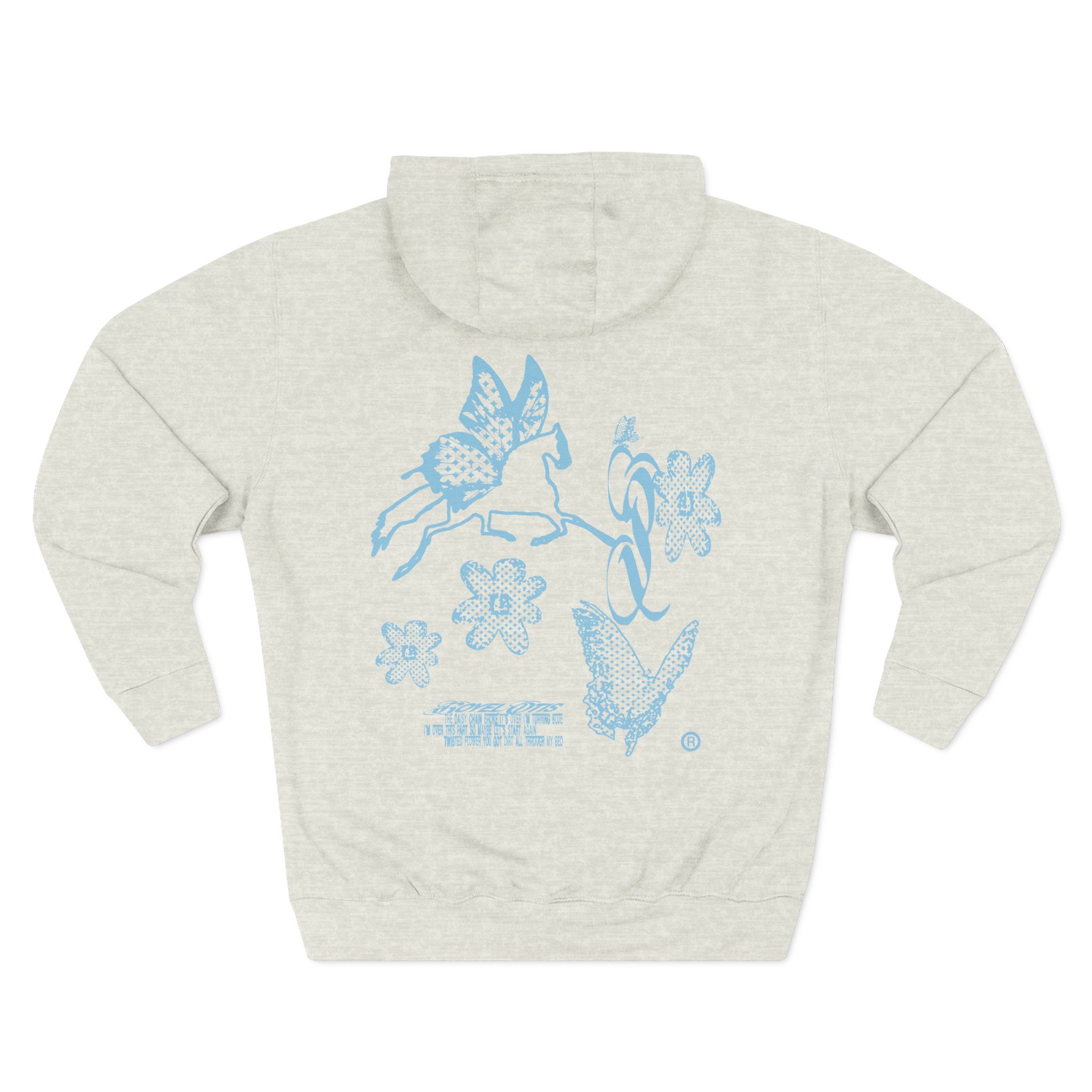 Royel Otis Sofa King Three-Panel Fleece Hoodie