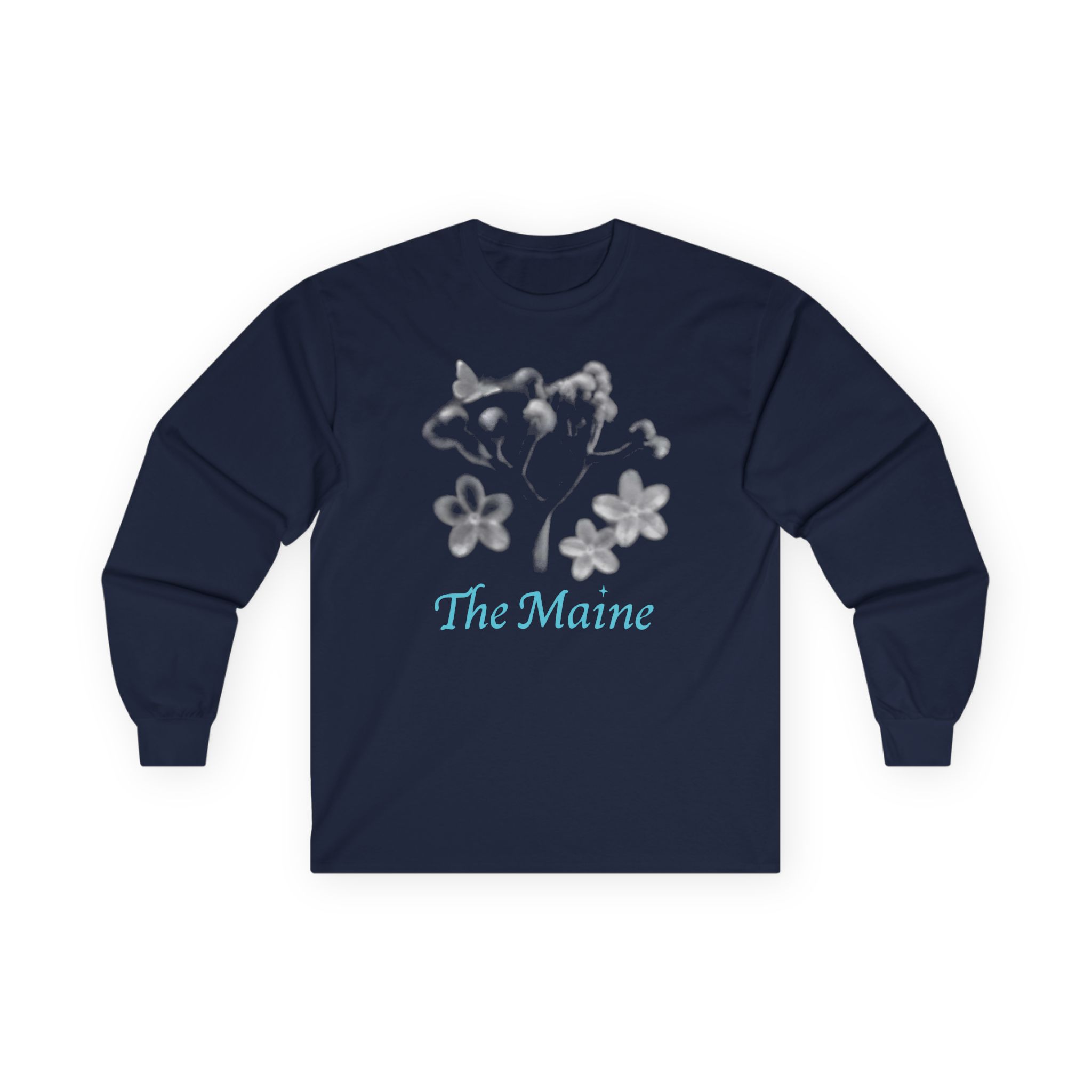 The Maine Blur Unisex Ultra Cotton Long Sleeve Tee