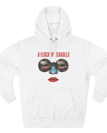 A Flock of Seagulls Us 1982 Tour Three-Panel Fleece Hoodie