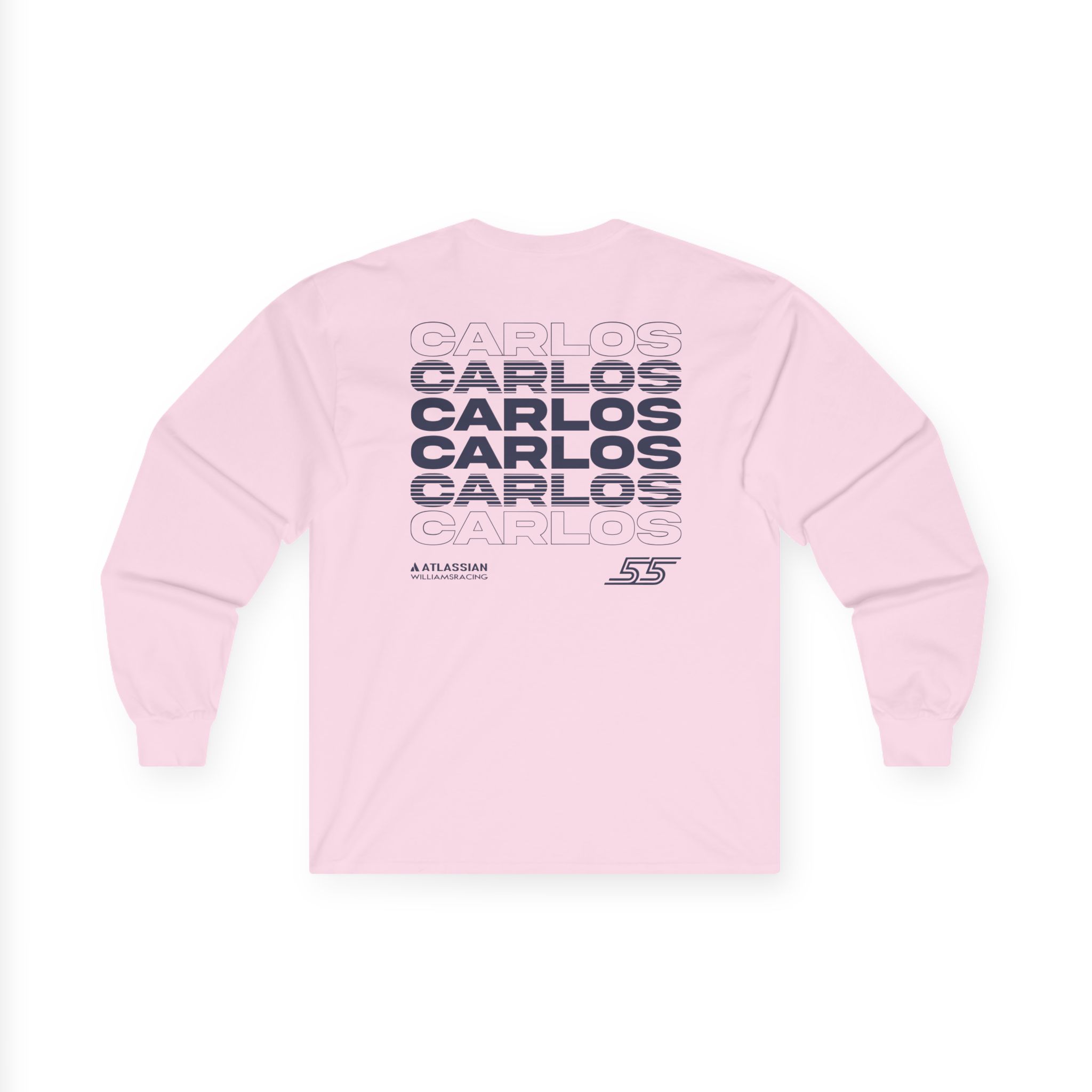Carlos Sainz Atlassian Williams Racing Unisex Ultra Cotton Long Sleeve Tee