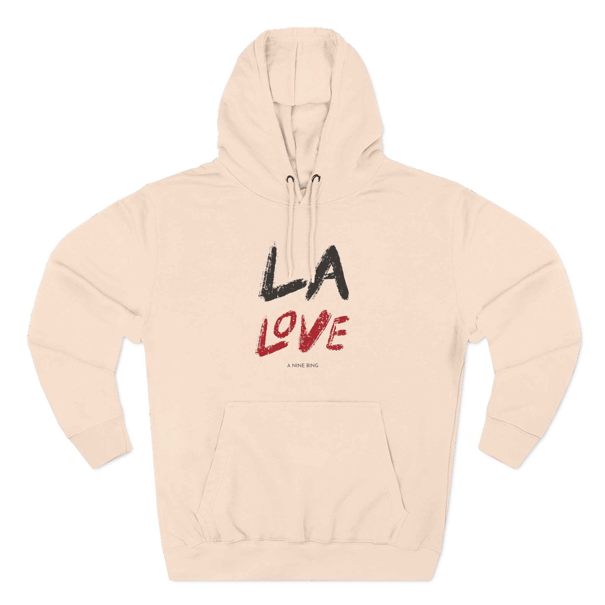 Nina Dobrev La Love Anine Bing Three-Panel Fleece Hoodie