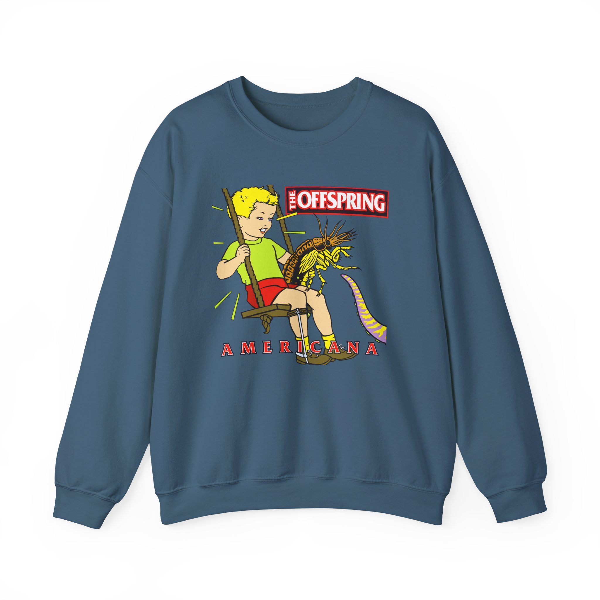 The Offspring Americana Unisex Heavy Blendâ„¢ Crewneck Sweatshirt