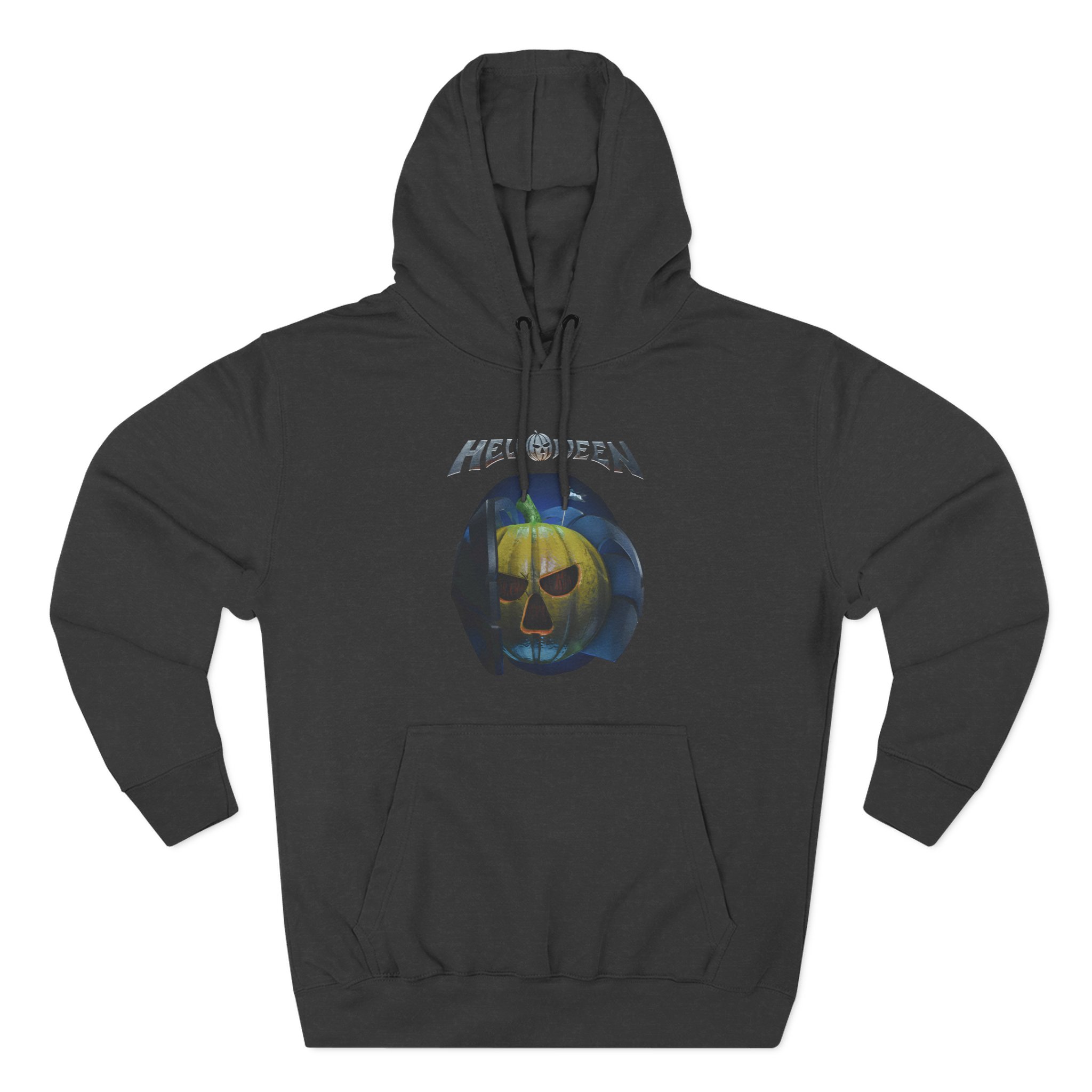 Helloween United Forces Pumpkin Three-Panel Fleece Hoodie