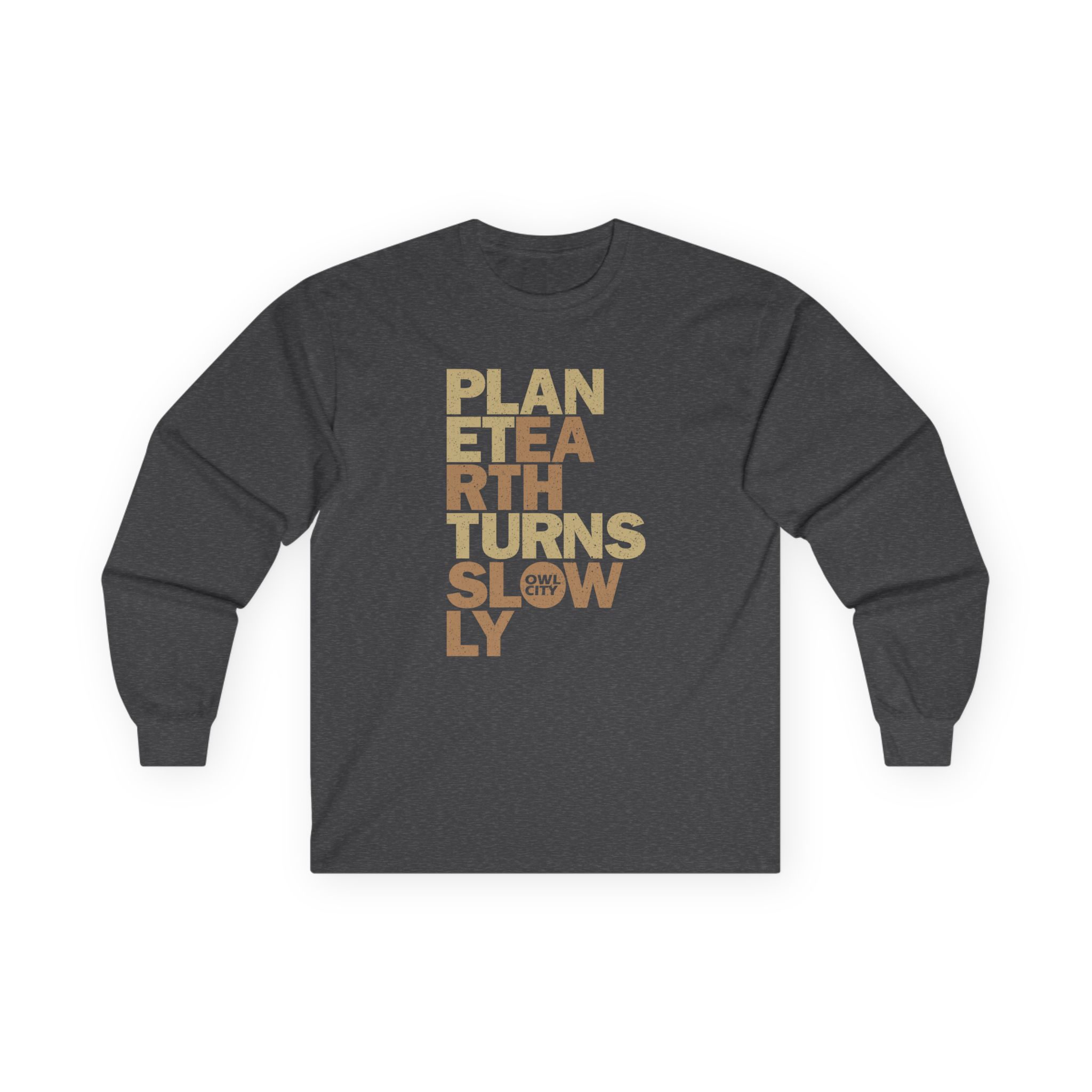 Owl City Planet Earth Turns Slowly Unisex Ultra Cotton Long Sleeve Tee