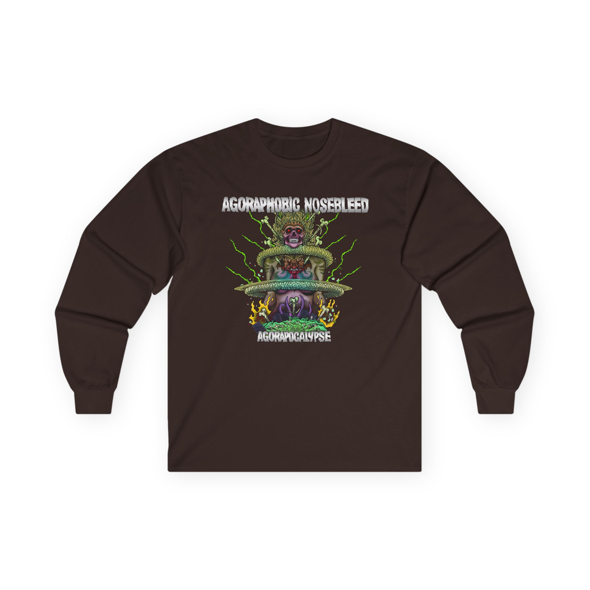 Agoraphobic Nosebleed Agorapocalypse Unisex Ultra Cotton Long Sleeve Tee