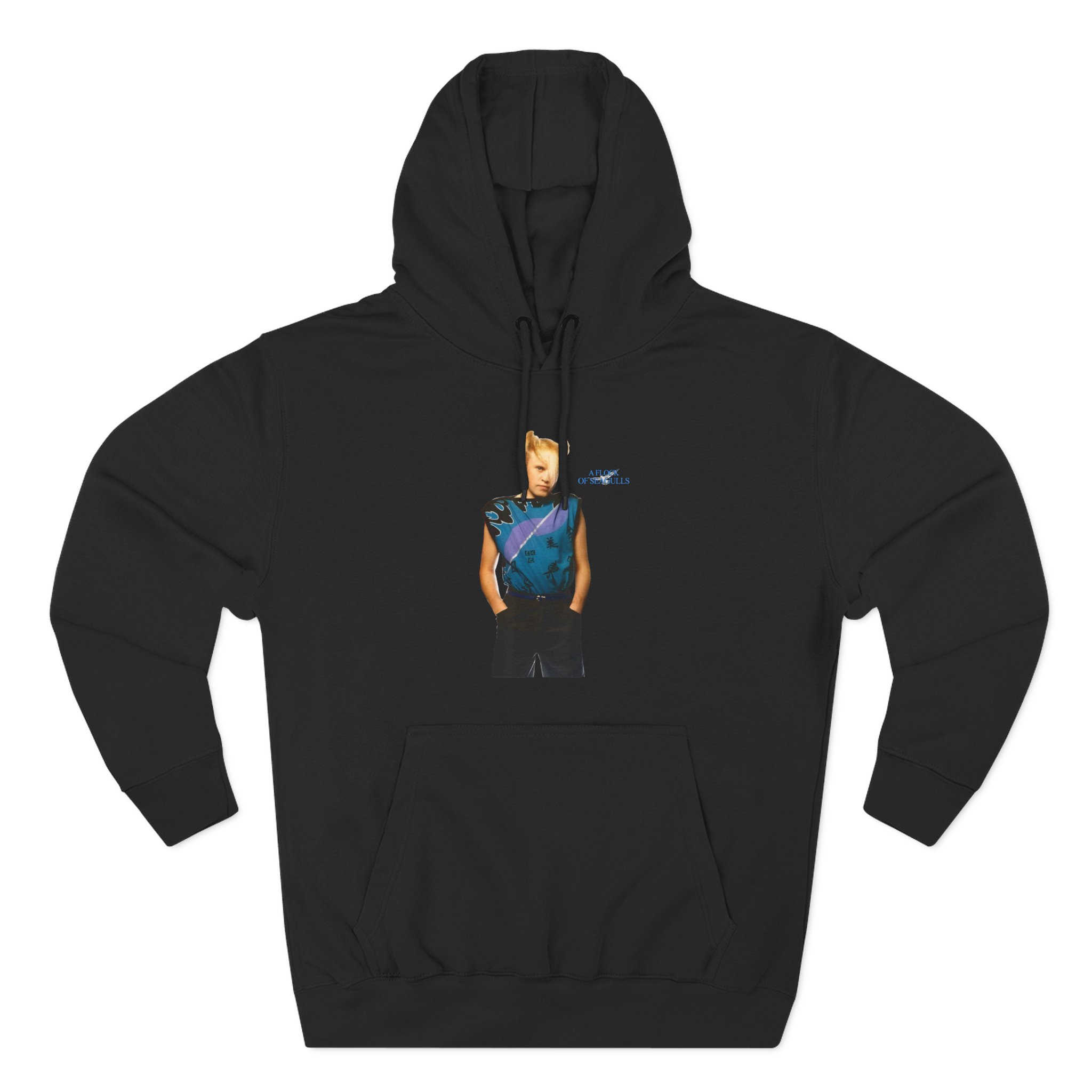 A Flock of Seagulls Mike Score Three-Panel Fleece Hoodie