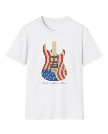 Clint Black Guitar Unisex Softstyle T-Shirt