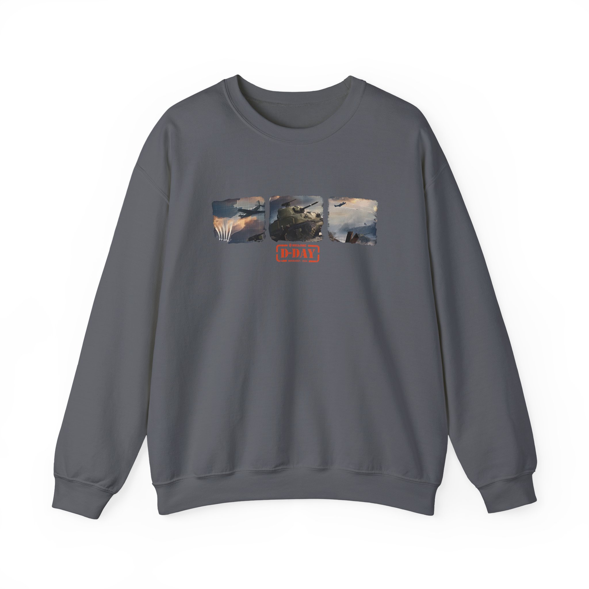 World of Tank Wot D-day Unisex Heavy Blendâ„¢ Crewneck Sweatshirt