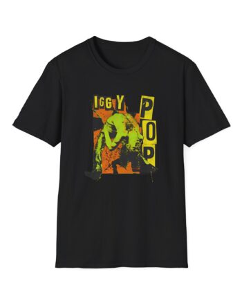 The Stooges Iggy Pop No Values Unisex Softstyle T-Shirt