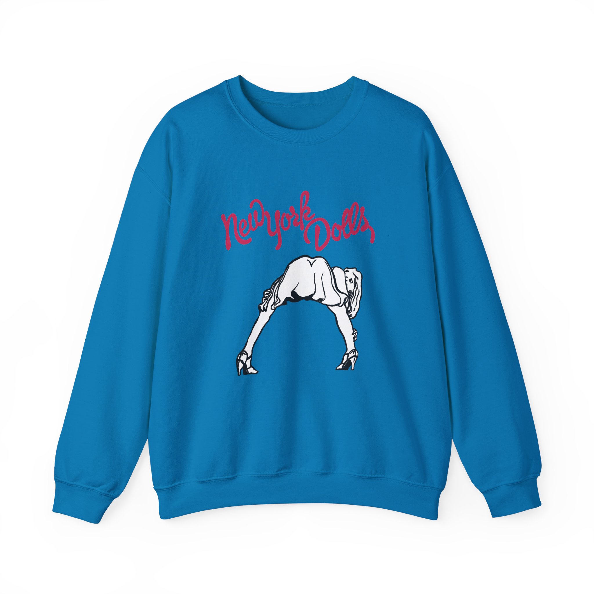 New York Dolls Lipstick Girl Unisex Heavy Blendâ„¢ Crewneck Sweatshirt