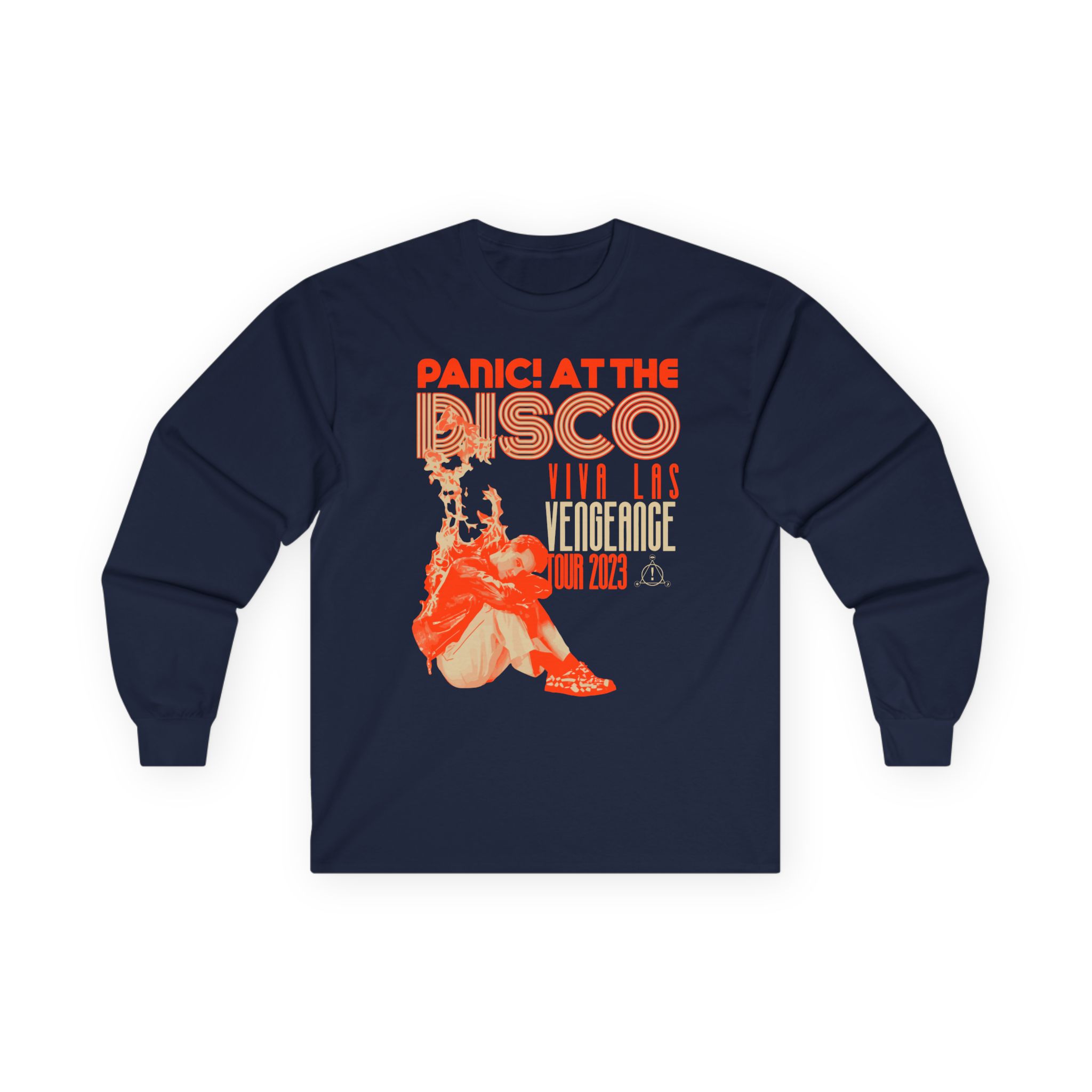 Panic at the Disco Eu/uk Flame Tour Unisex Ultra Cotton Long Sleeve Tee