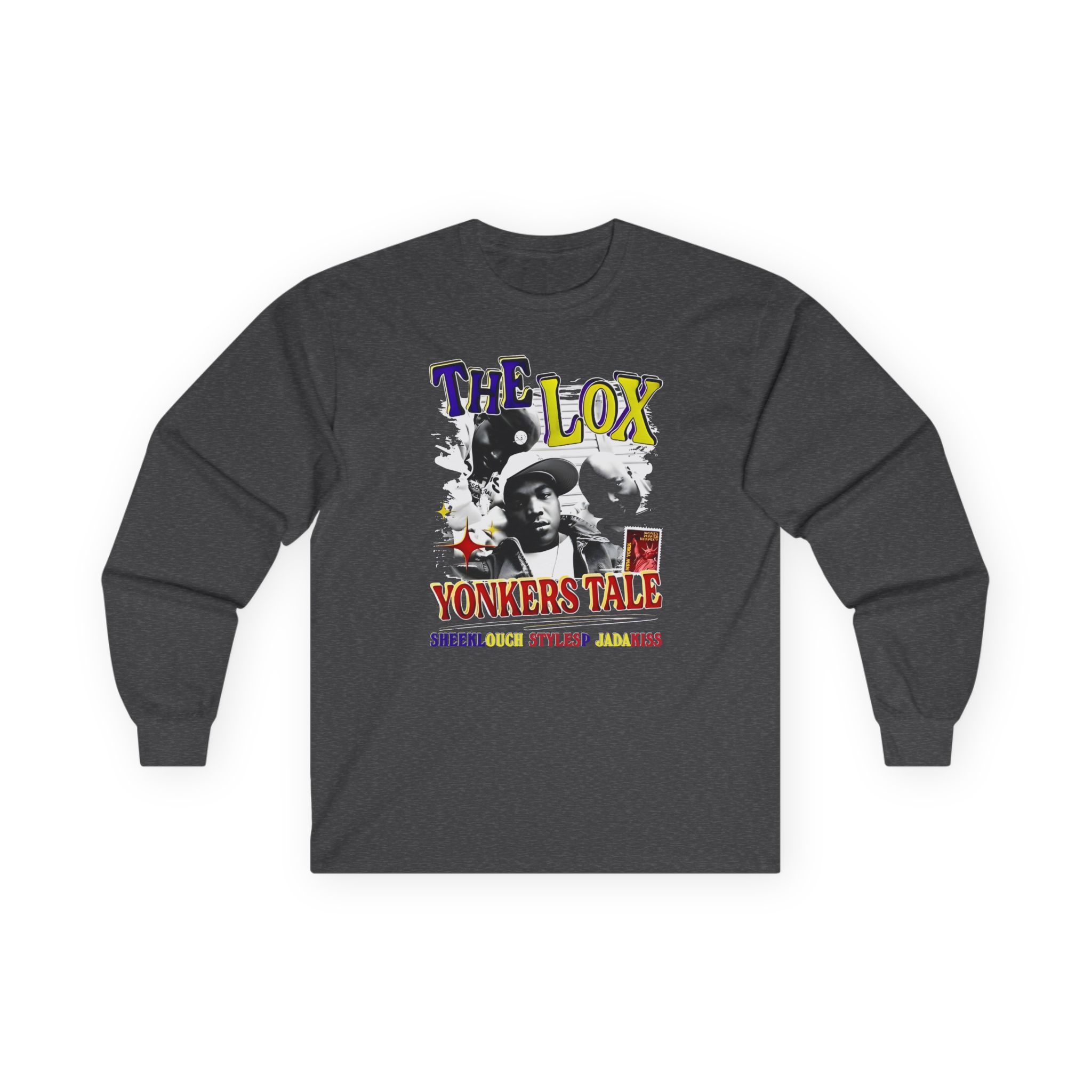 The Lox Yonkers Tale Sheek Louch Styles P Jadakiss Unisex Ultra Cotton Long Sleeve Tee