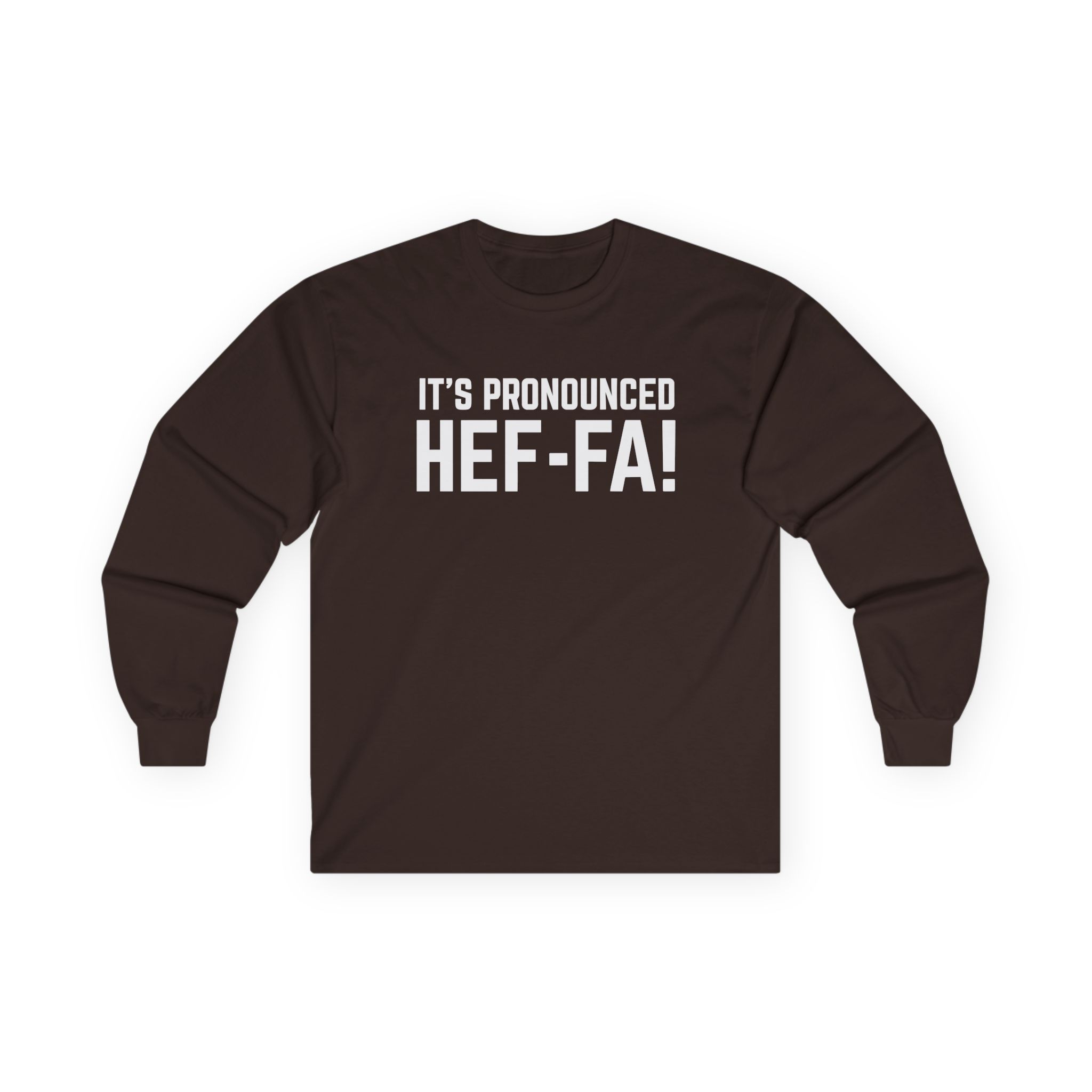Hef Unisex Ultra Cotton Long Sleeve Tee
