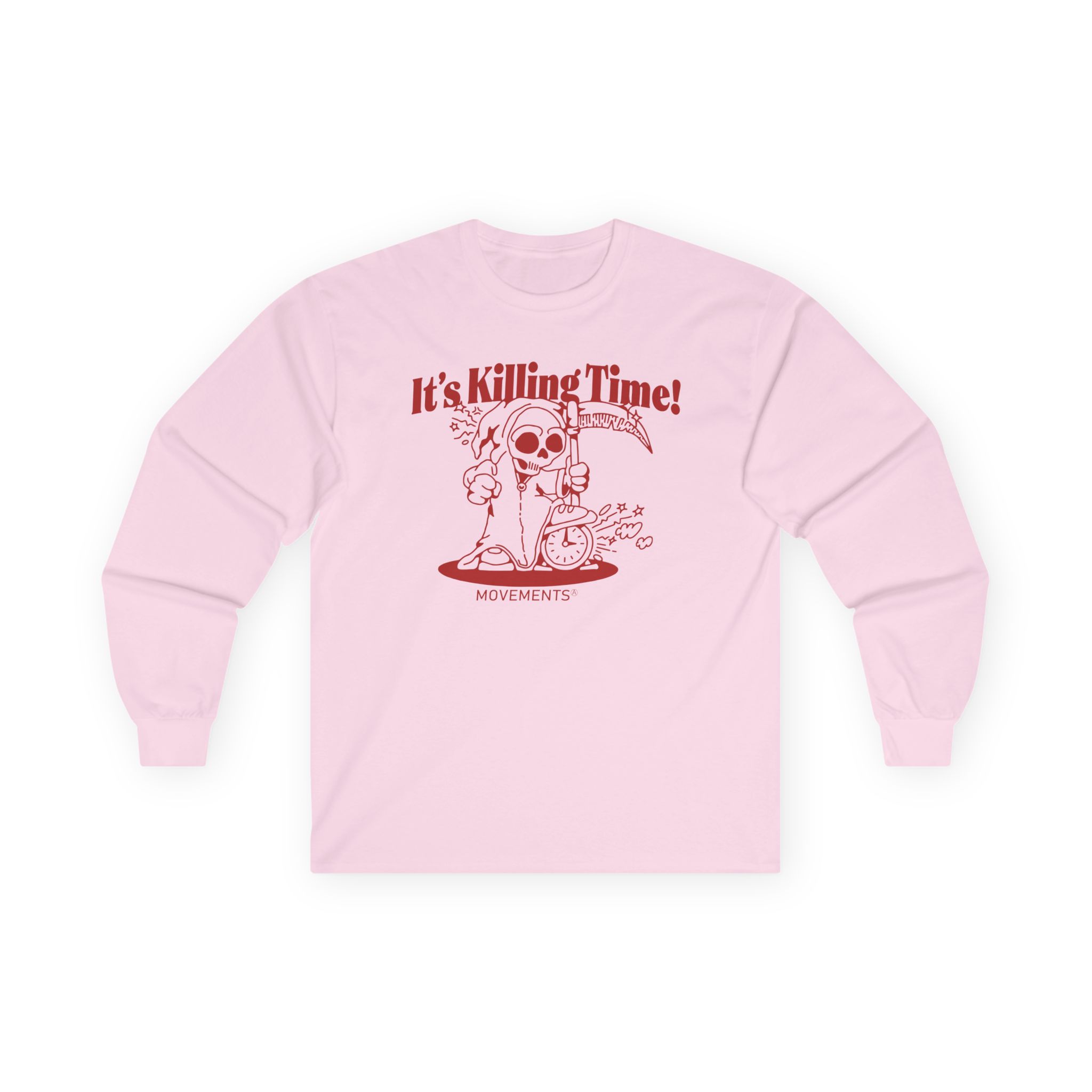Movements Killing Time Unisex Ultra Cotton Long Sleeve Tee