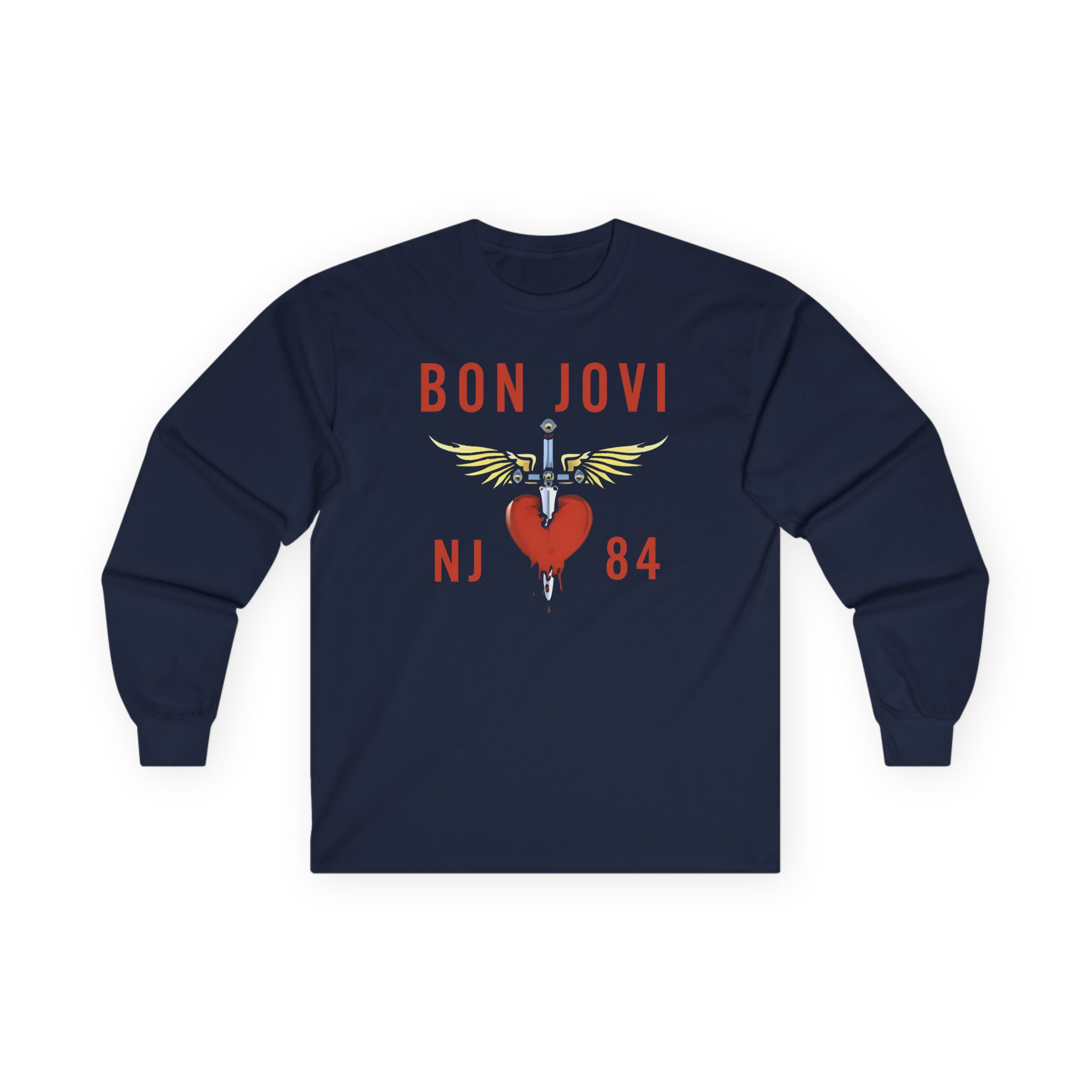 Bon Jovi You Give Love a Bad Name Unisex Ultra Cotton Long Sleeve Tee