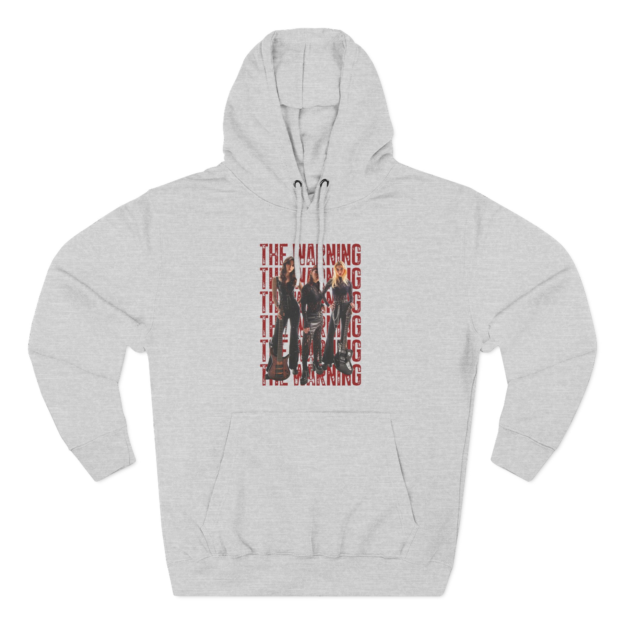 The Warning Stacked Three-Panel Fleece Hoodie