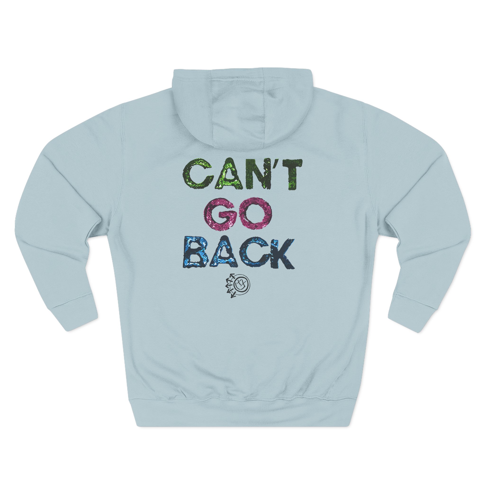 Blink 182 Can't Go Back Three-Panel Fleece Hoodie