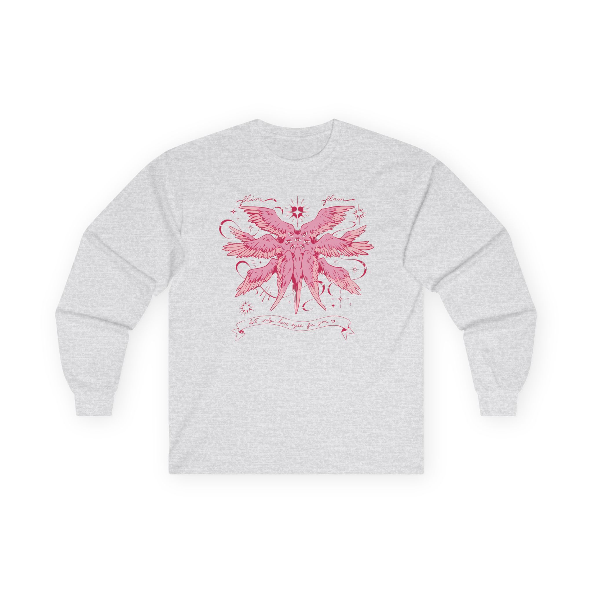 Flamingo Flim Flam Angel Unisex Ultra Cotton Long Sleeve Tee
