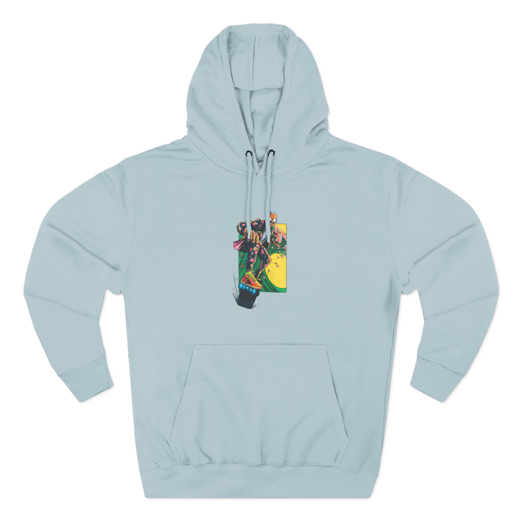 Ben Cristovao Three-panel Fleece Hoodie