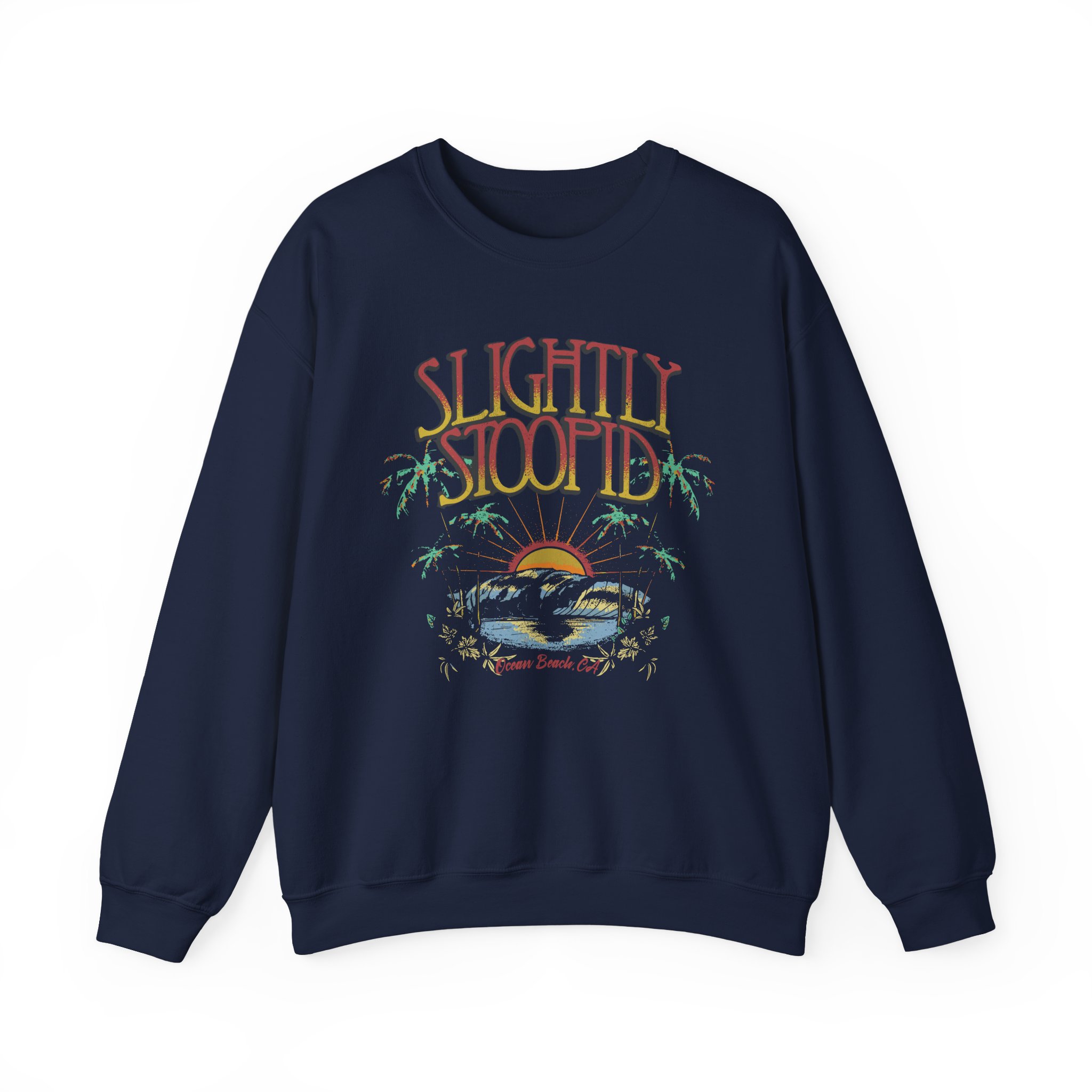 Slightly Stoopid Summer Beach Unisex Heavy Blendâ„¢ Crewneck Sweatshirt