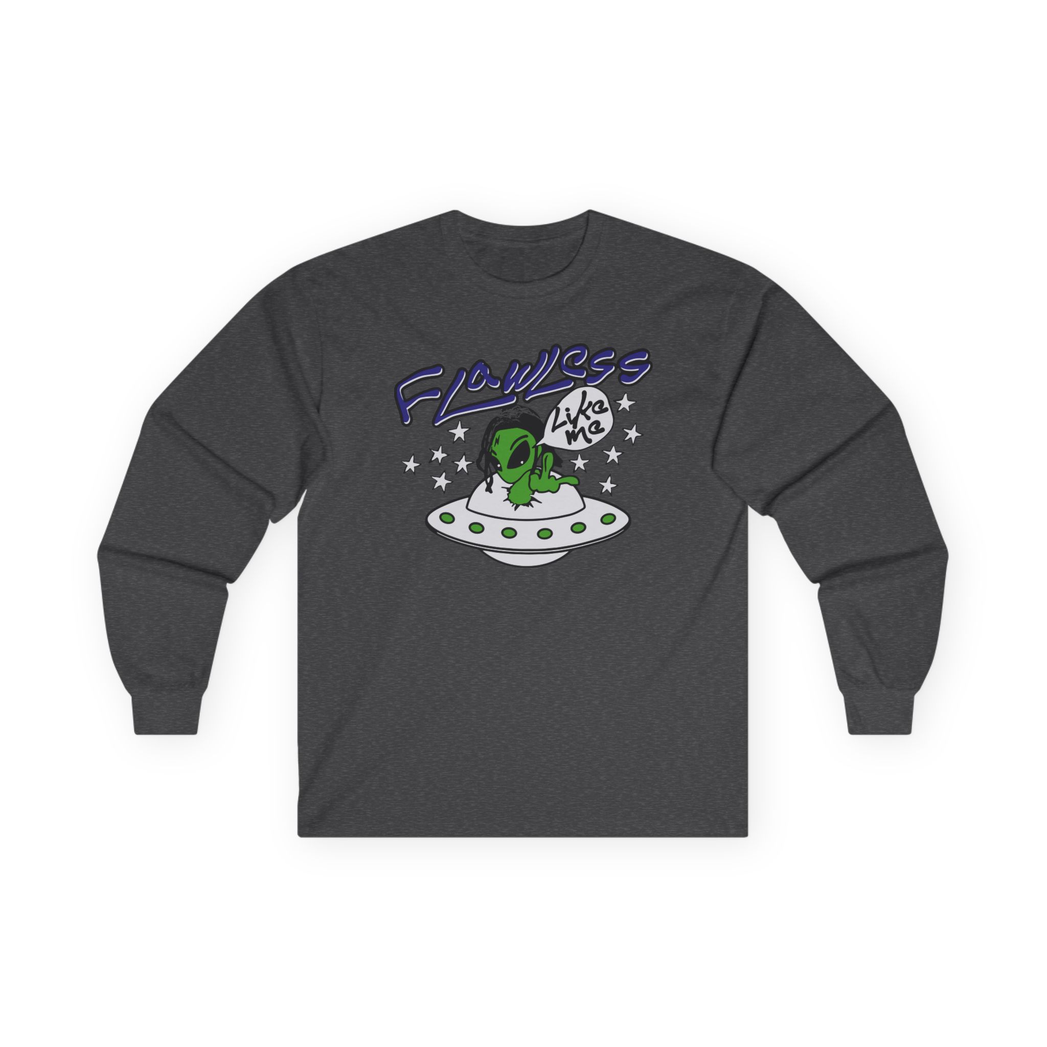 Lucki Flawless Like Me Alien Unisex Ultra Cotton Long Sleeve Tee