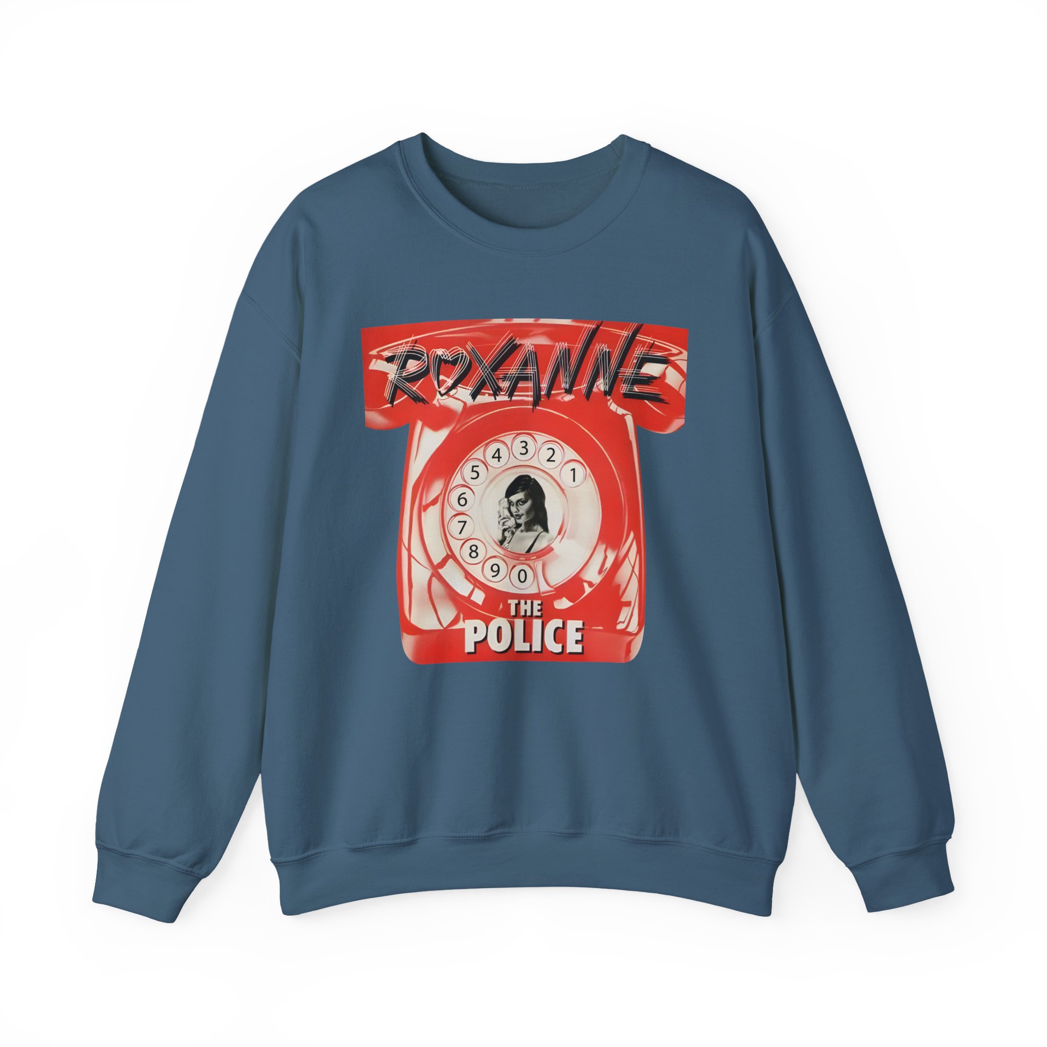 The Police Roxanne Phone Unisex Heavy Blendâ„¢ Crewneck Sweatshirt