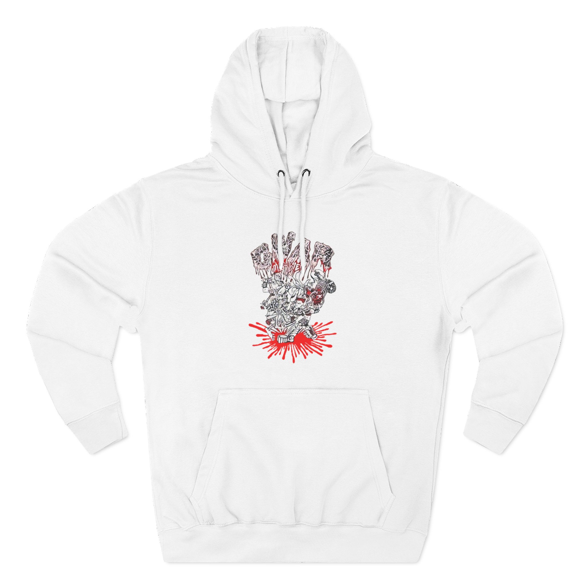 Gwar Must Die Three-Panel Fleece Hoodie
