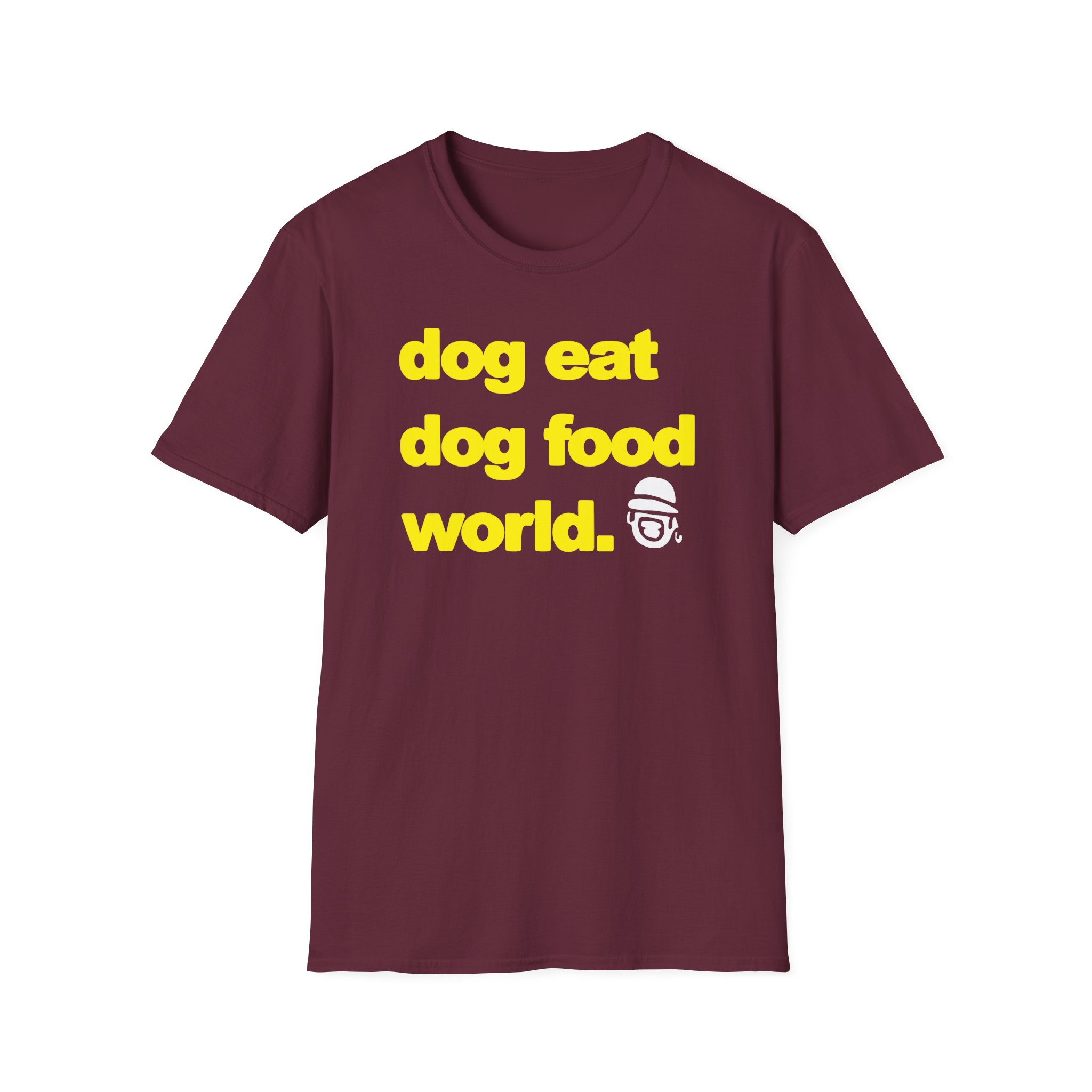 Dog Eat Dog Food World Unisex Softstyle T-Shirt