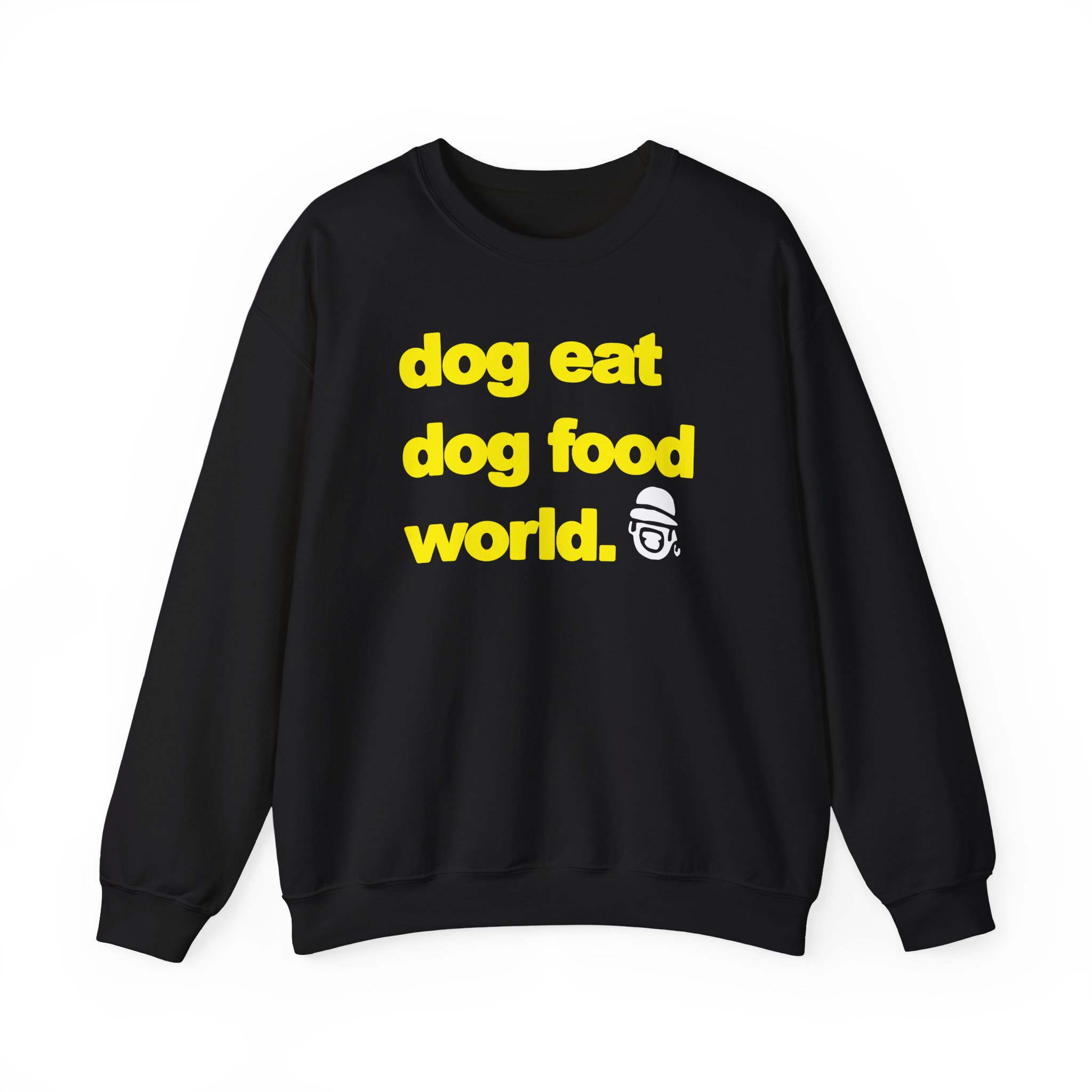 Dog Eat Dog Food World Unisex Heavy Blendâ„¢ Crewneck Sweatshirt