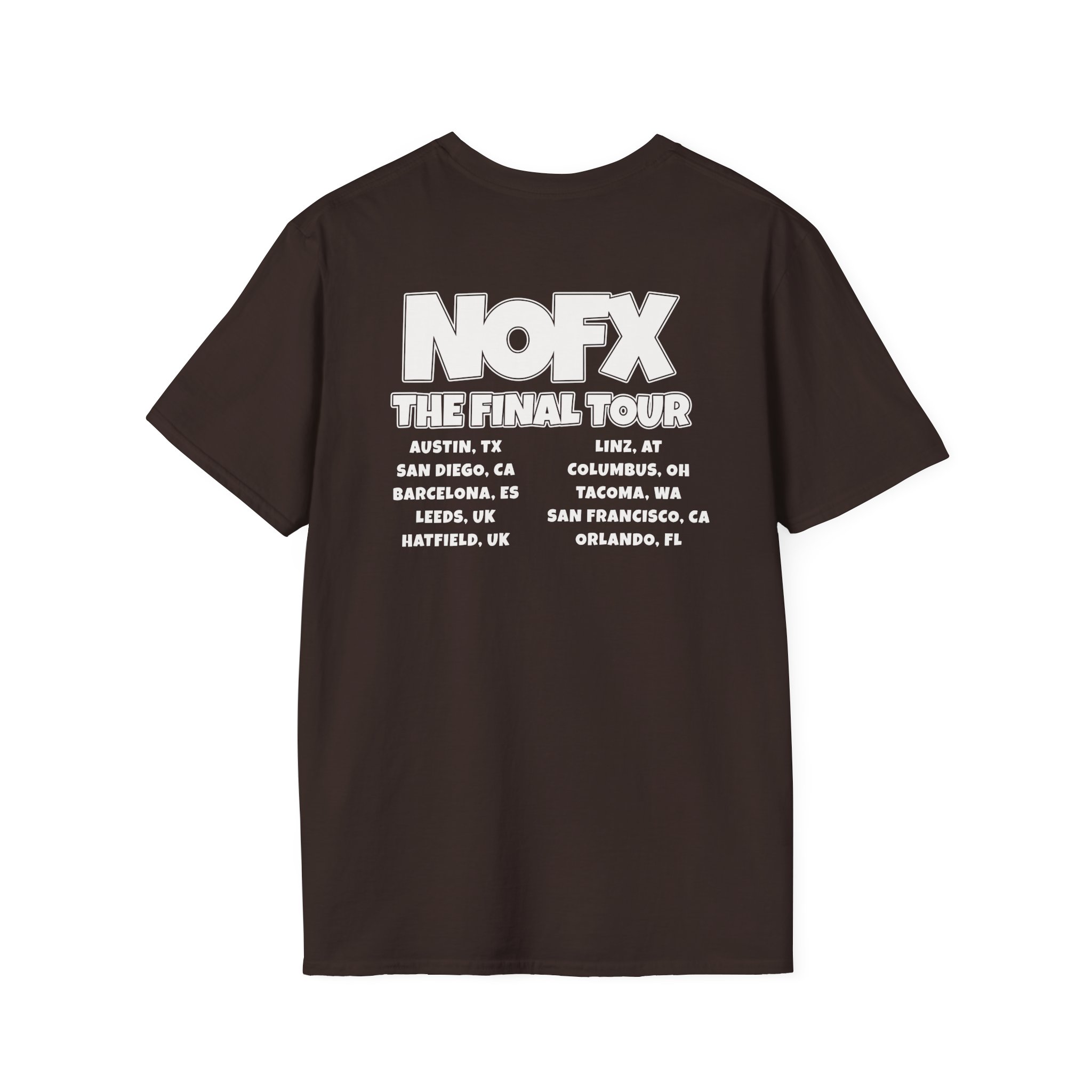 Nofx Lollipop Guy Unisex Softstyle T-Shirt