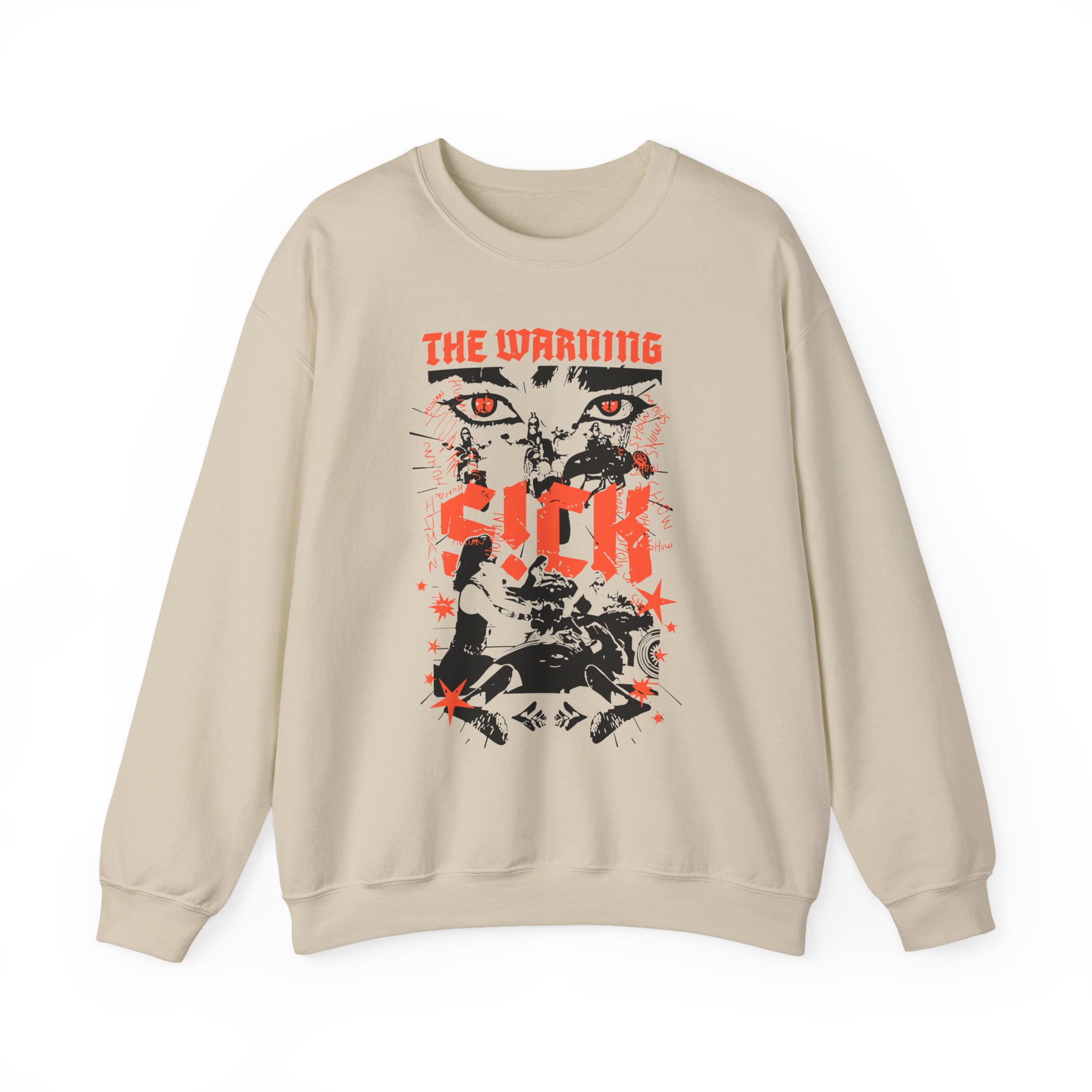 The Warning New S!ck Unisex Heavy Blendâ„¢ Crewneck Sweatshirt