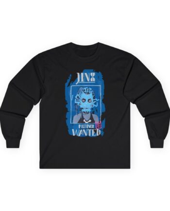 Jinx Arcane Wanted Poster Unisex Ultra Cotton Long Sleeve Tee
