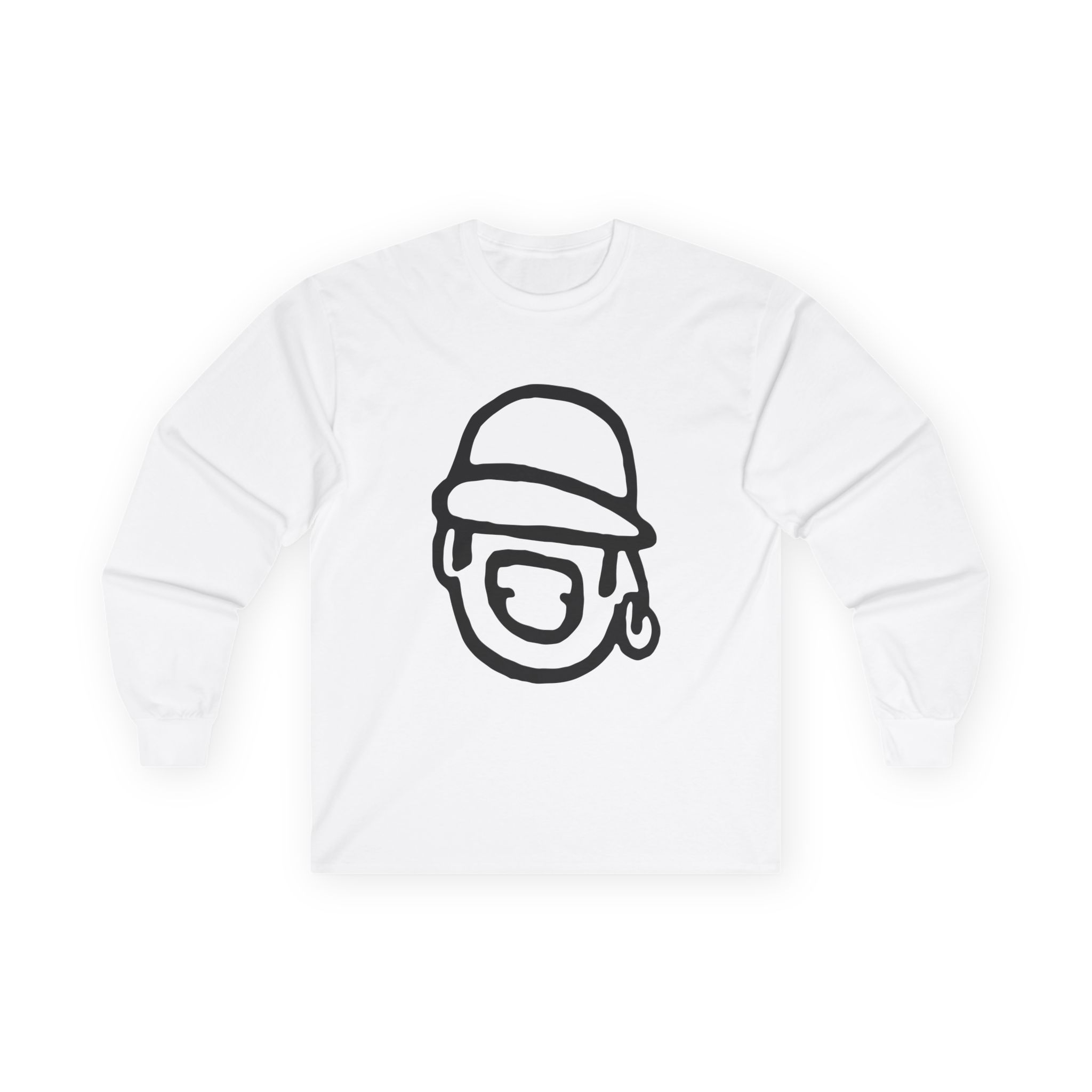 Niko B Big Face Unisex Ultra Cotton Long Sleeve Tee