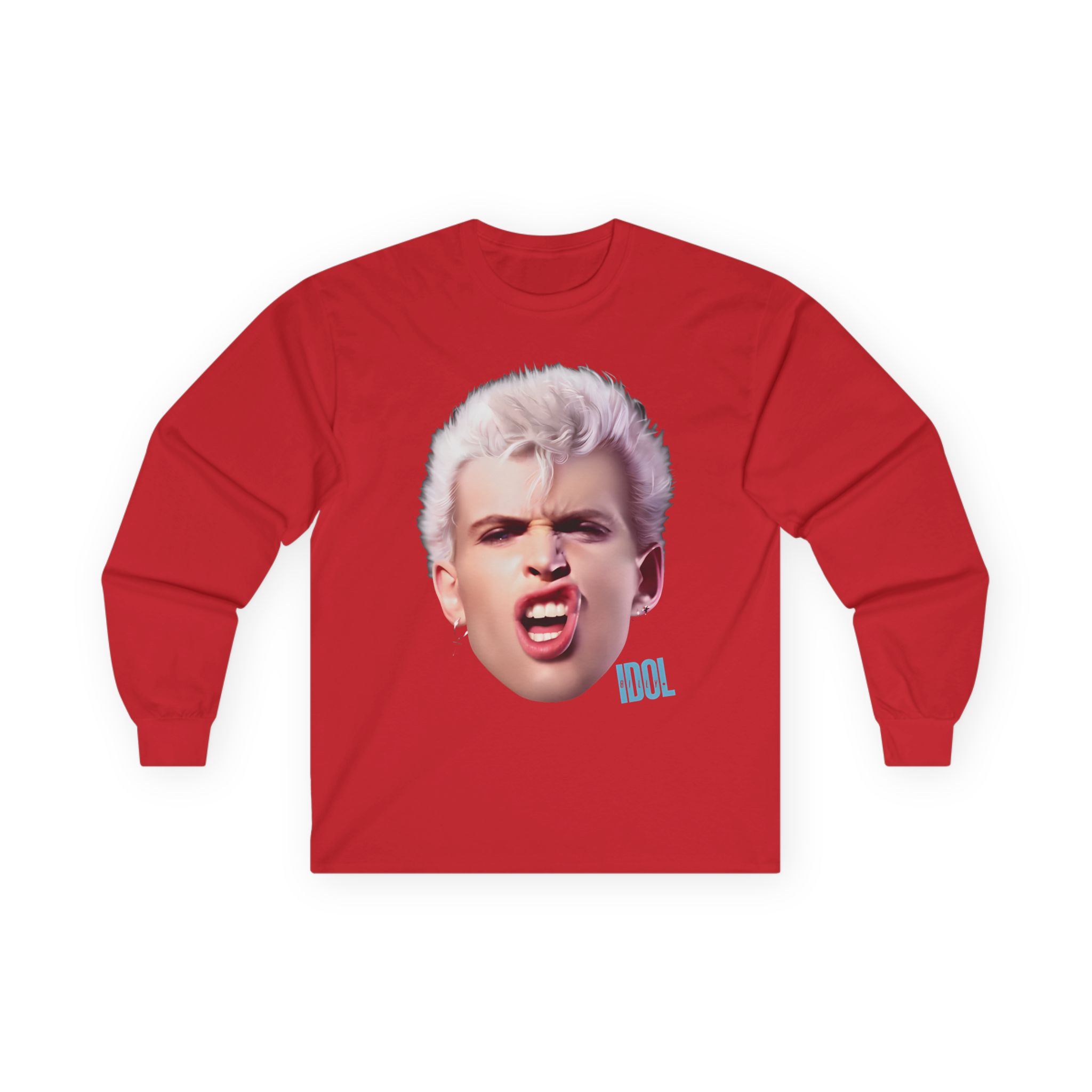 Billy Idol Billy Smirk Unisex Ultra Cotton Long Sleeve Tee