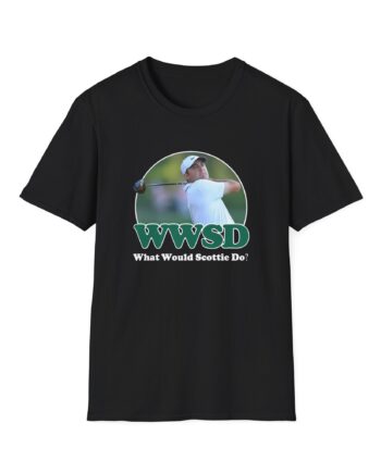 Scottie Scheffler What Would Do Wwsd Unisex Softstyle T-Shirt