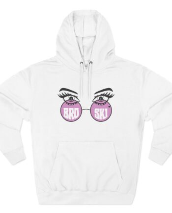 Broski Report Three-Panel Fleece Hoodie