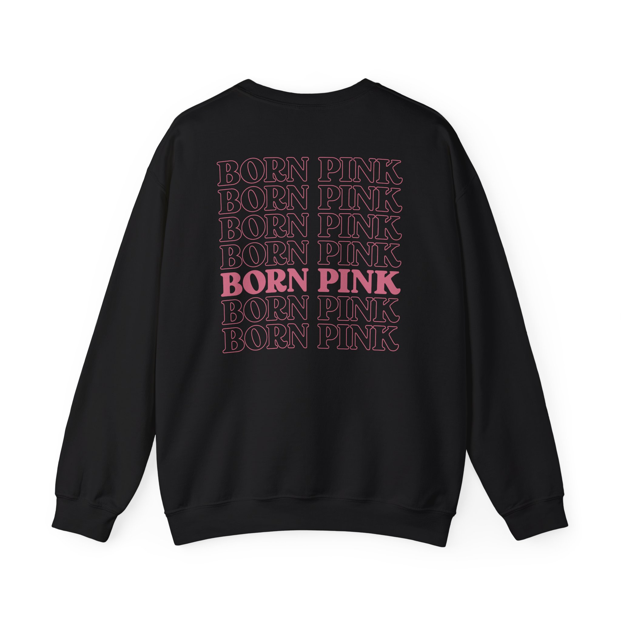 B Born Pink World Tour Unisex Heavy Blendâ„¢ Crewneck Sweatshirt