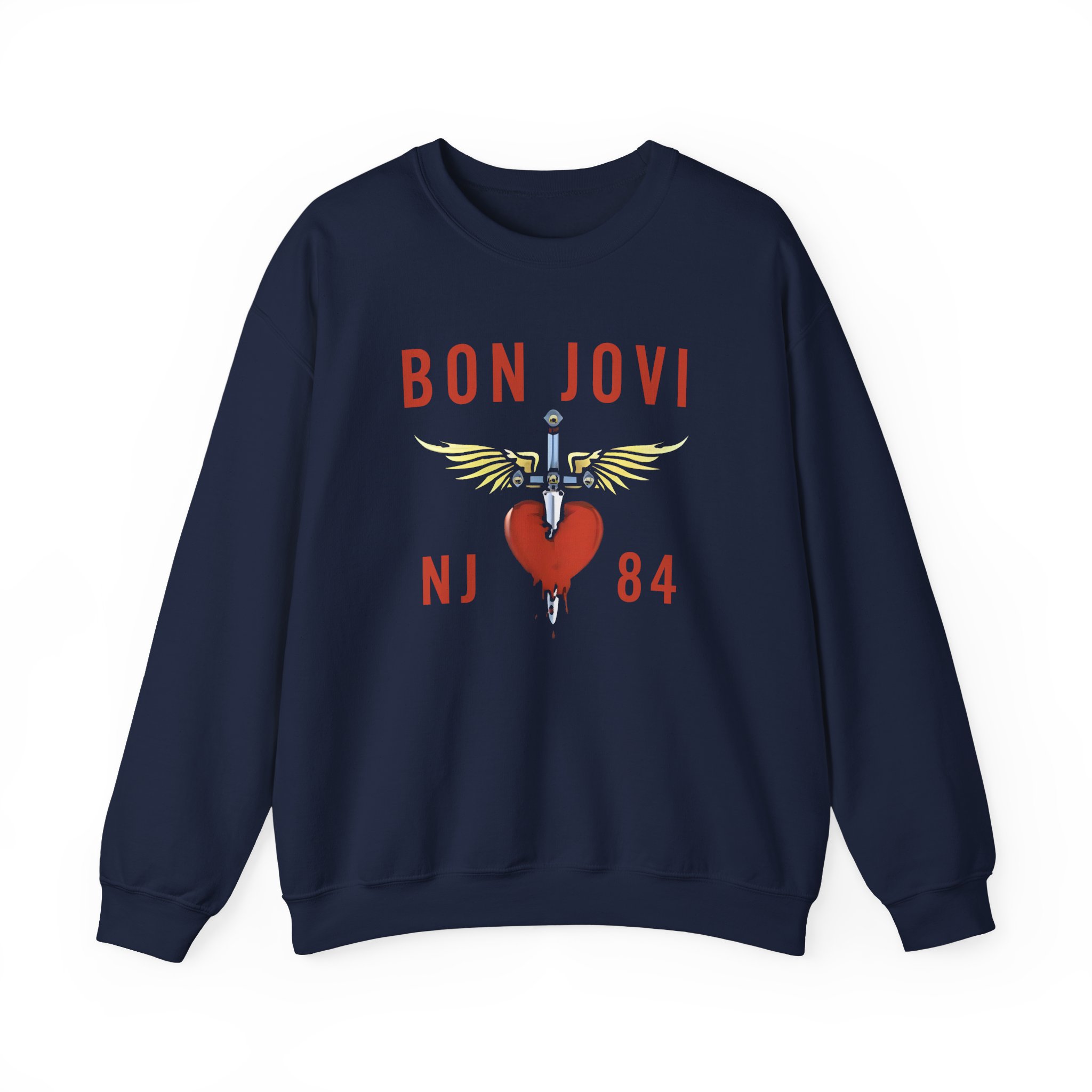 Bon Jovi You Give Love a Bad Name Unisex Heavy Blendâ„¢ Crewneck Sweatshirt