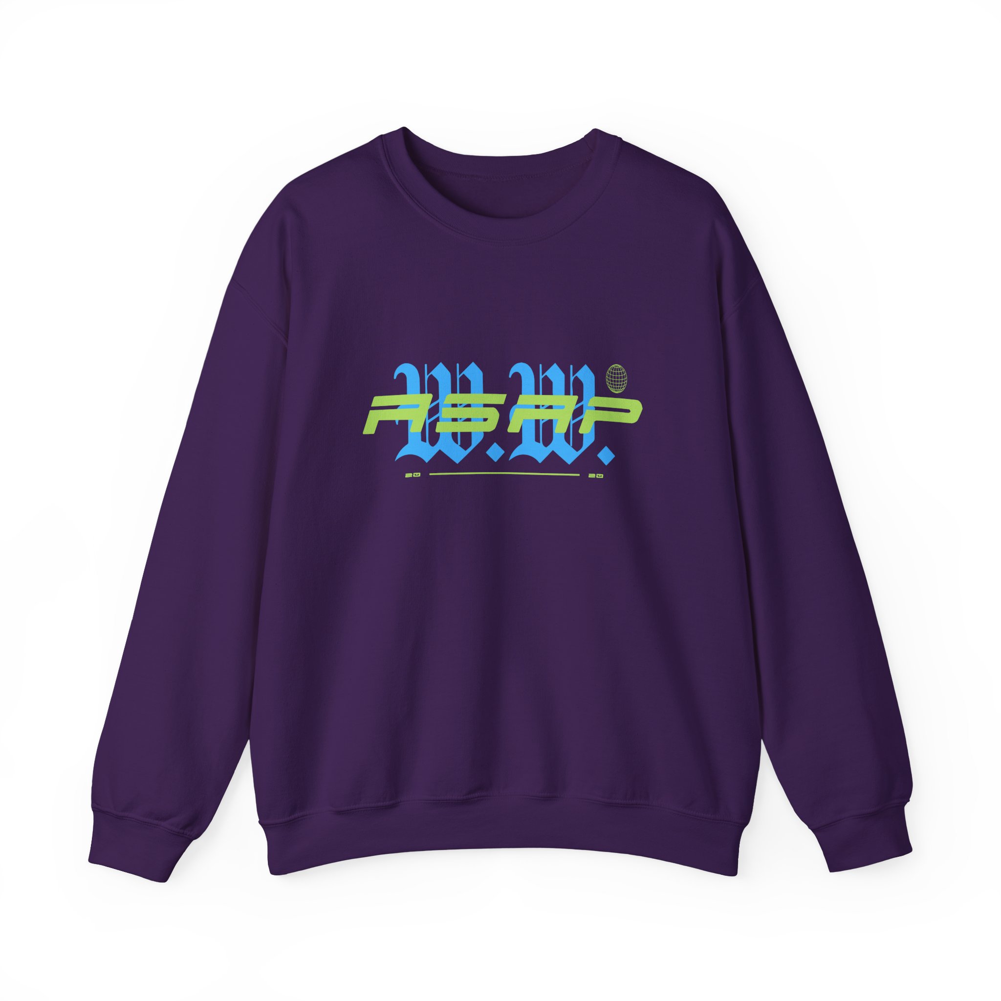 Asap Mob Worldwide Unisex Heavy Blendâ„¢ Crewneck Sweatshirt