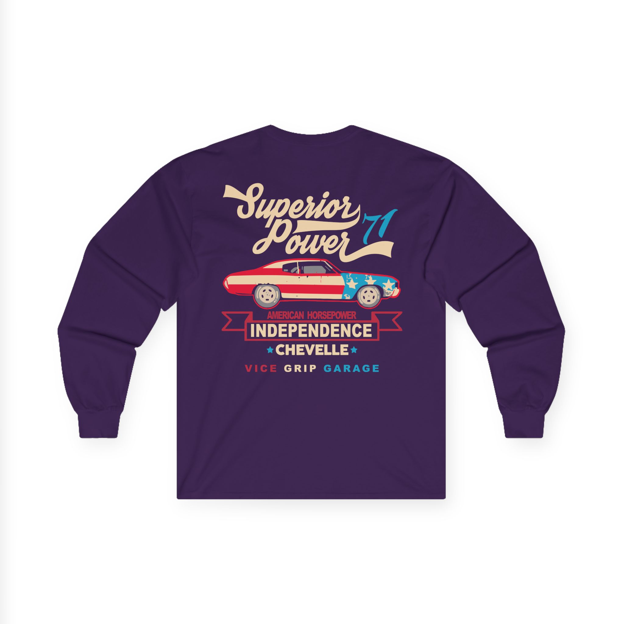 Vicegripgarage Superior Power Independence Unisex Ultra Cotton Long Sleeve Tee