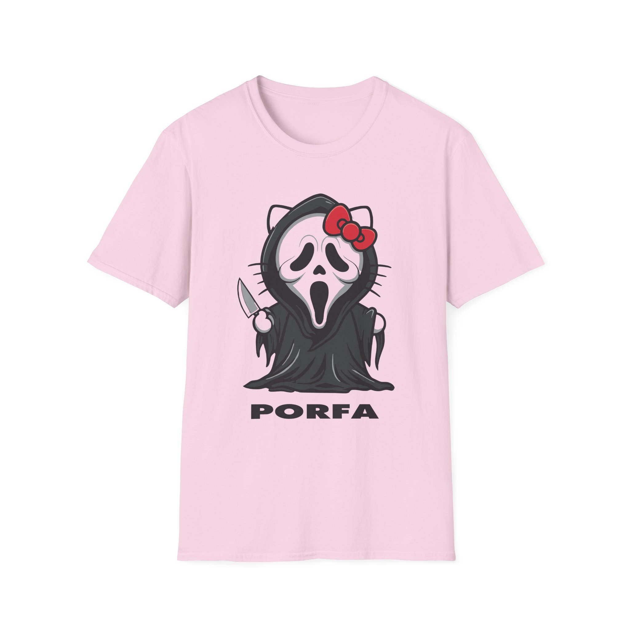 Porfa Scream Halloween Unisex Softstyle T-Shirt