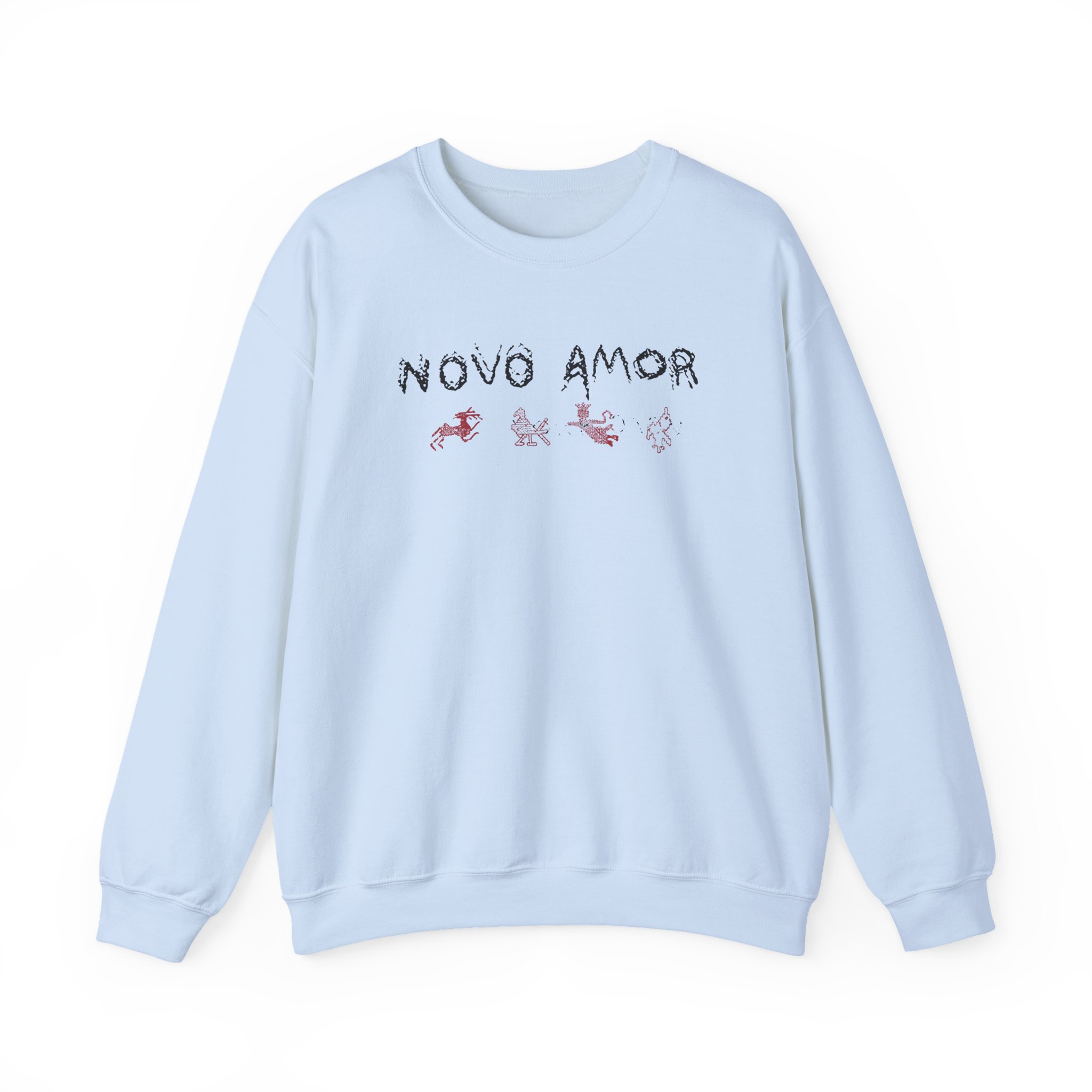 Novo Amor Symbols Unisex Heavy Blendâ„¢ Crewneck Sweatshirt