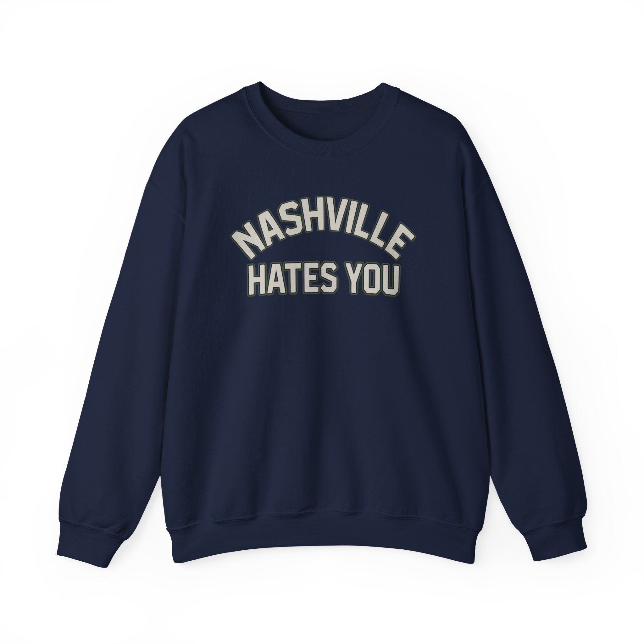 Orthodox Nashville Hates You Unisex Heavy Blendâ„¢ Crewneck Sweatshirt