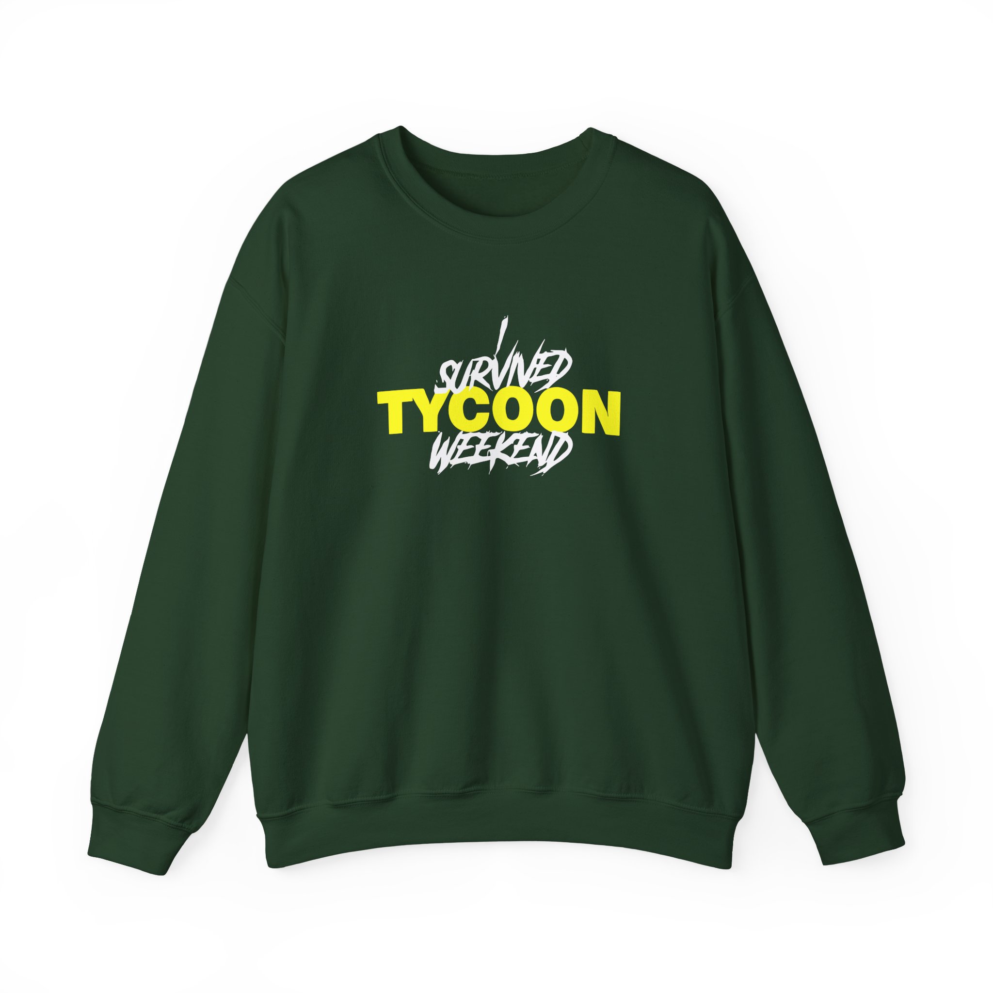 G-unit I Survined Tycoon Weekend Unisex Heavy Blendâ„¢ Crewneck Sweatshirt
