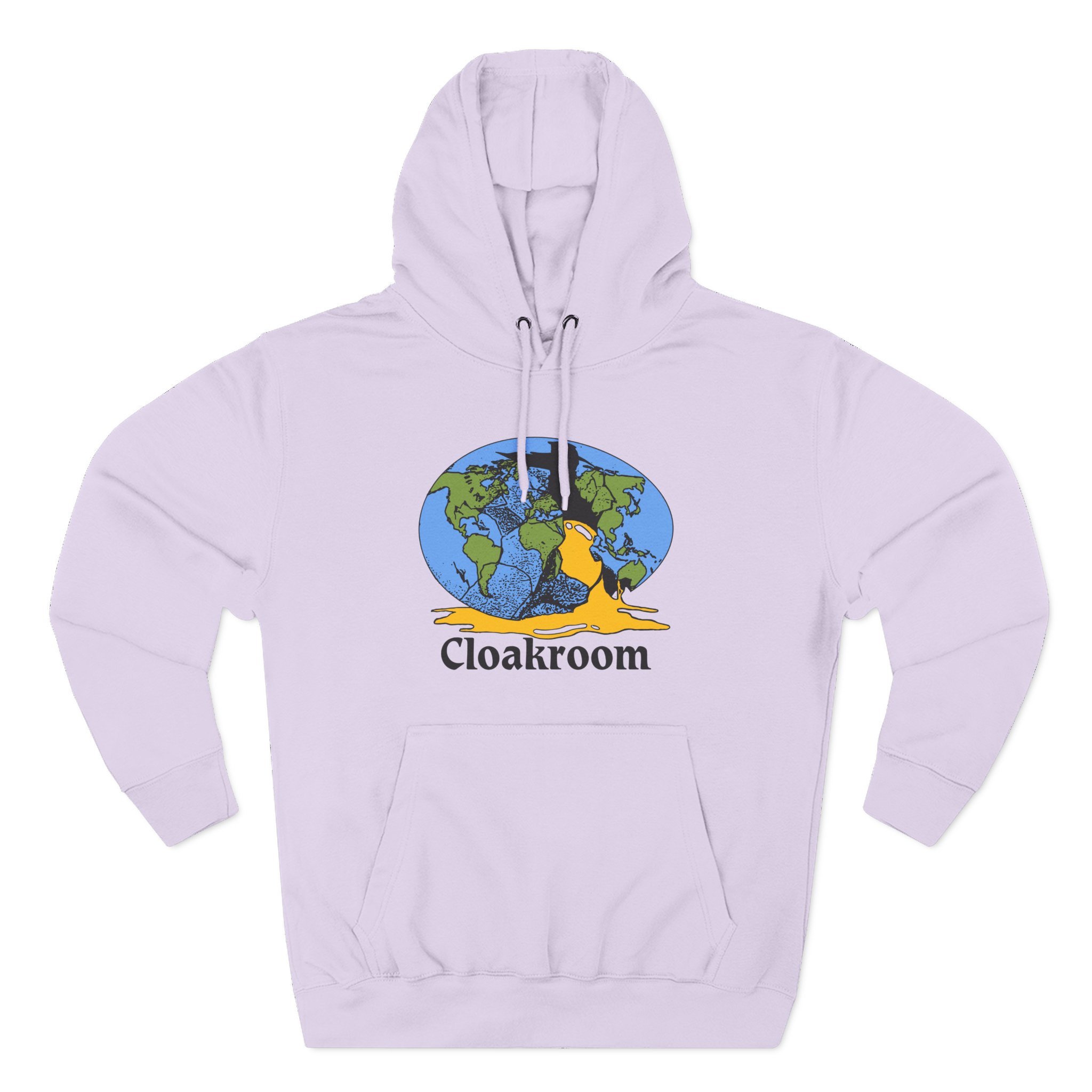 Cloakroom Three-Panel Fleece Hoodie