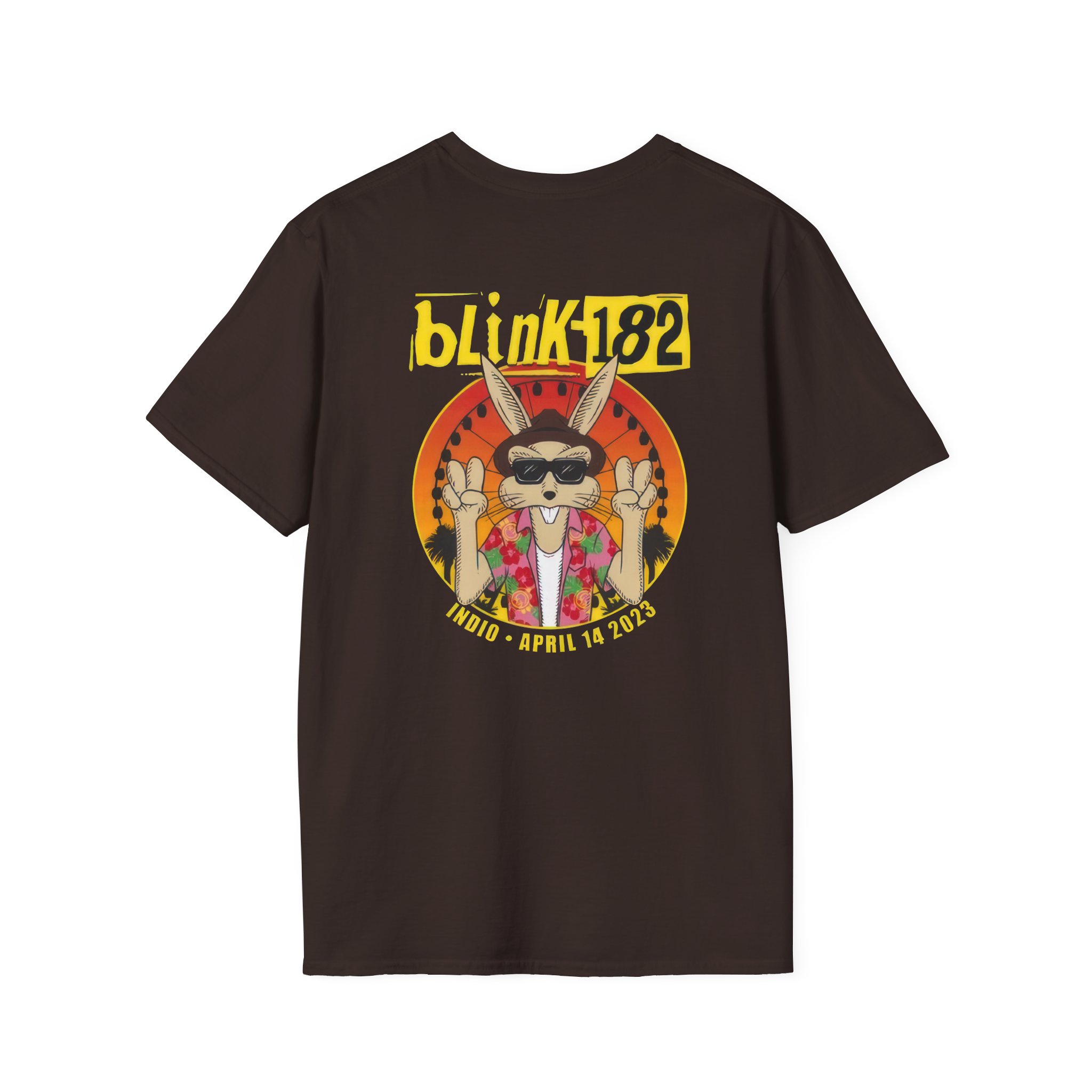 Blink 182 Coachella San Diego 2023 Unisex Softstyle T-Shirt