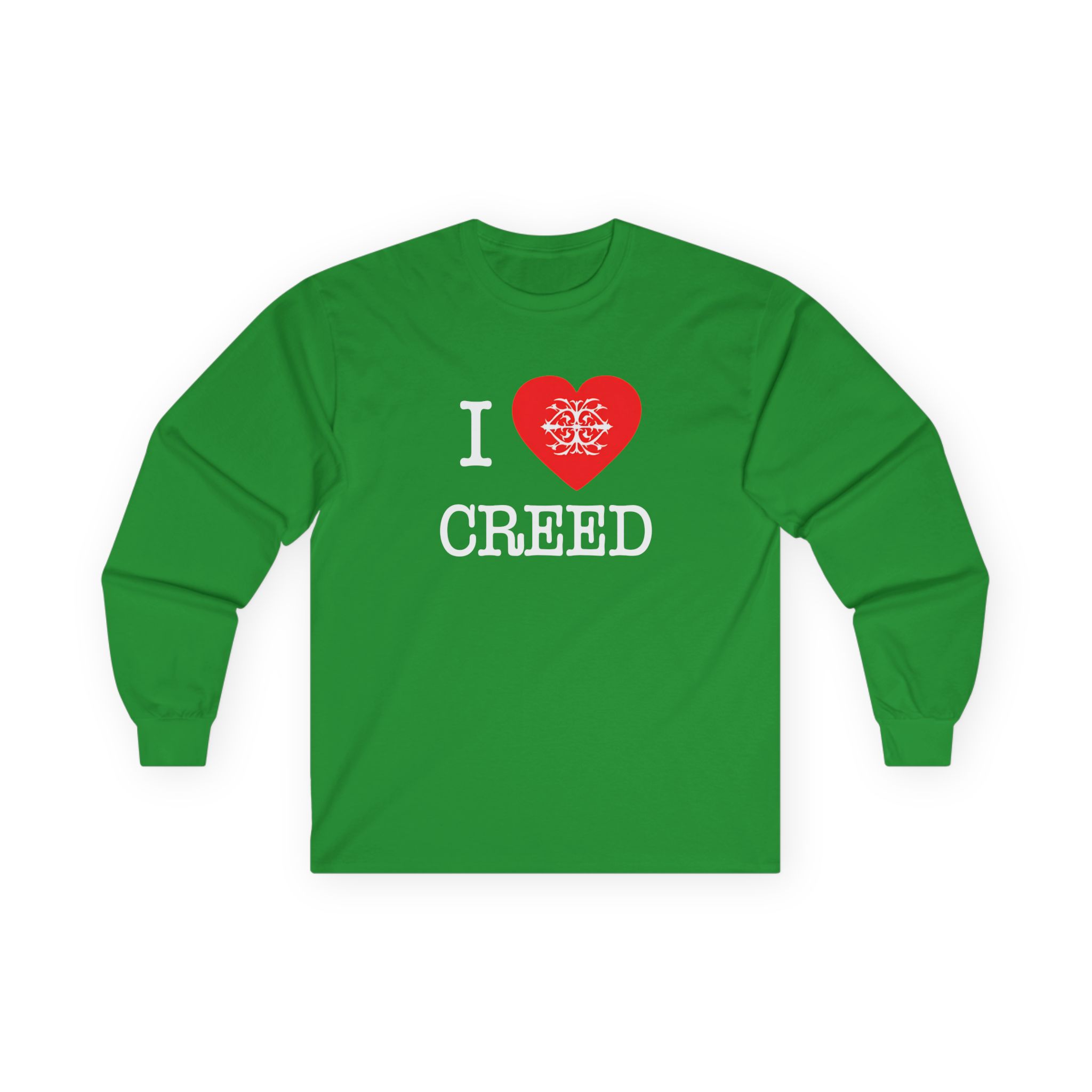 Creed, I Heart Creed Unisex Ultra Cotton Long Sleeve Tee