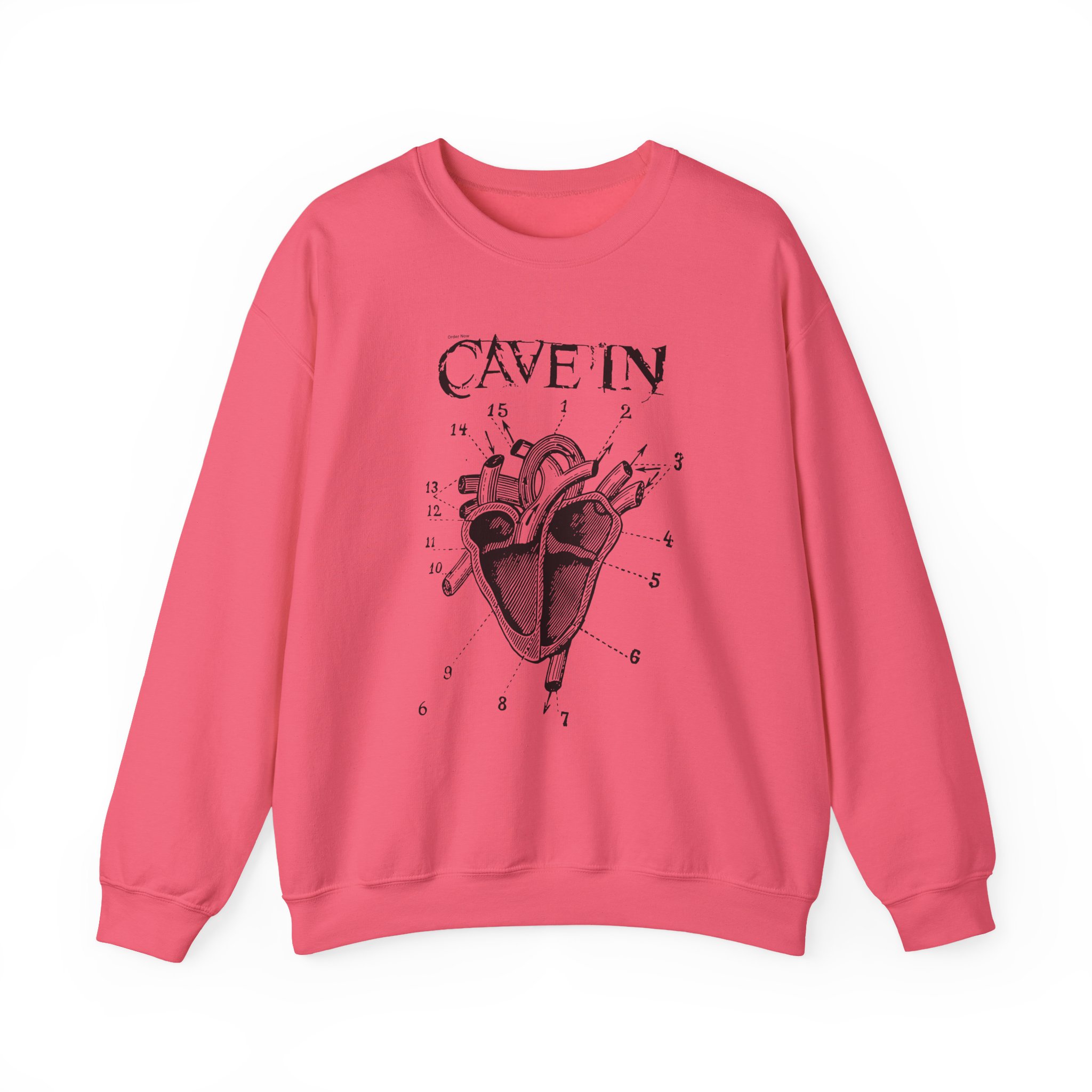 Cave in Classic Heart Unisex Heavy Blendâ„¢ Crewneck Sweatshirt