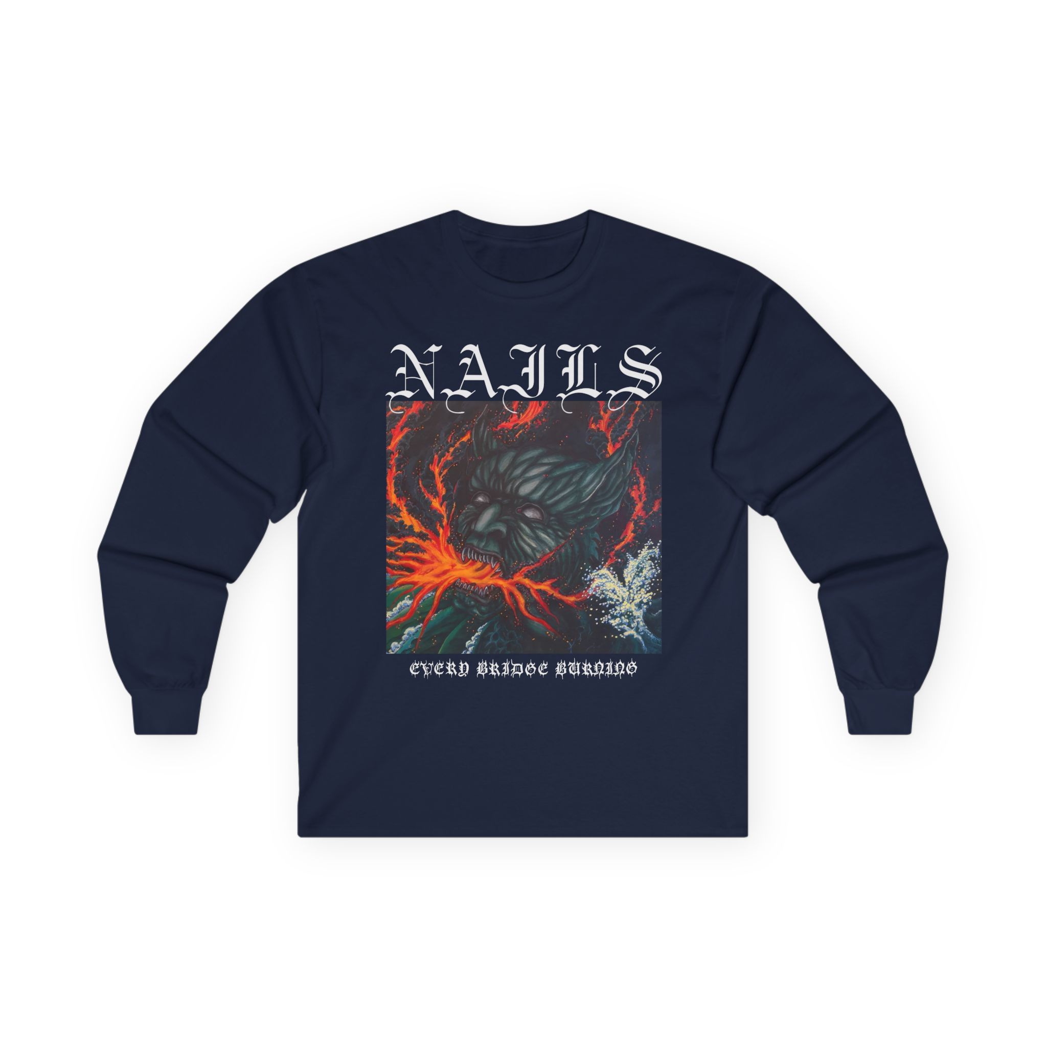 Nails Every Bridge Burning Unisex Ultra Cotton Long Sleeve Tee